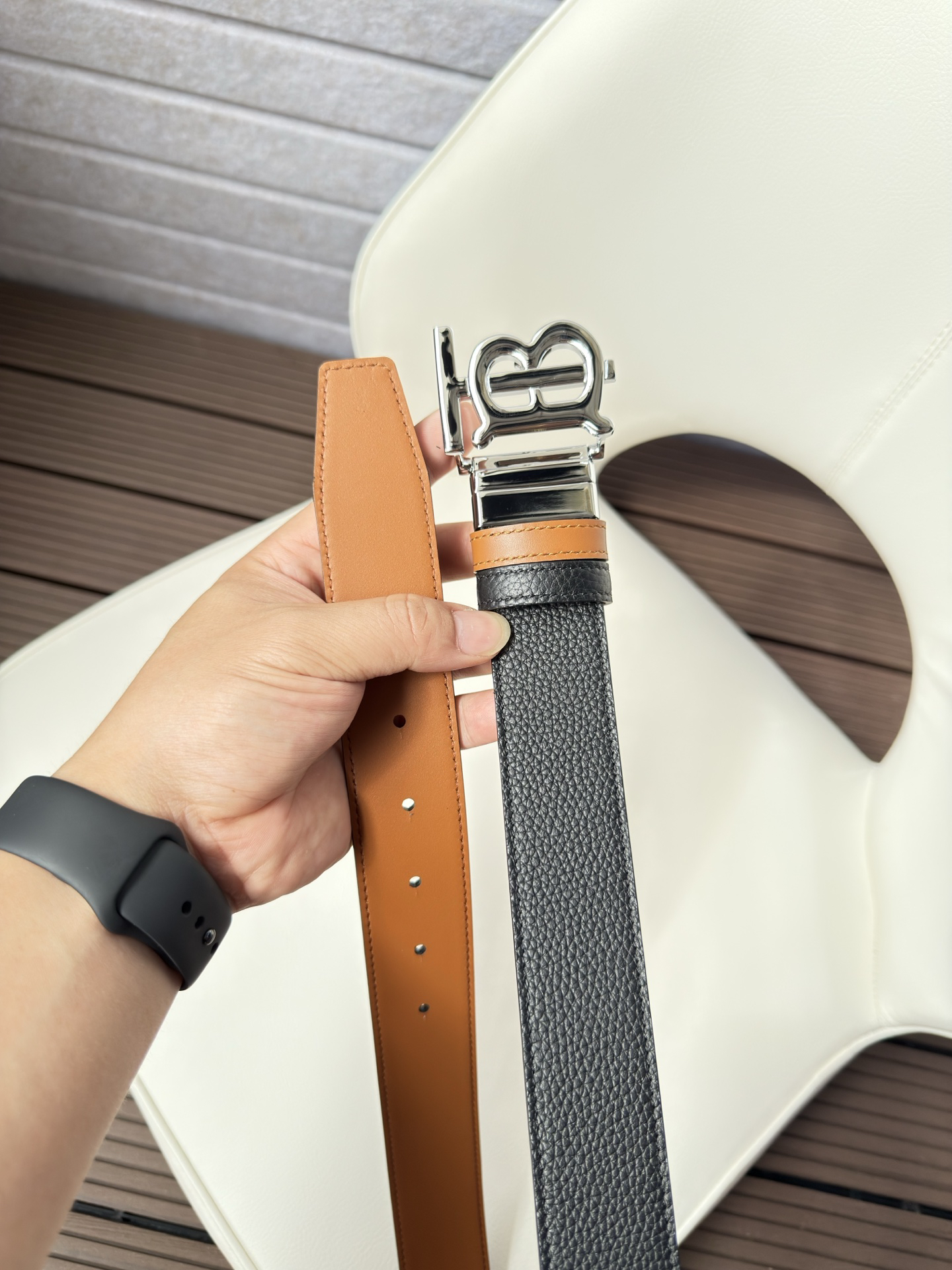 Burberry belt-112