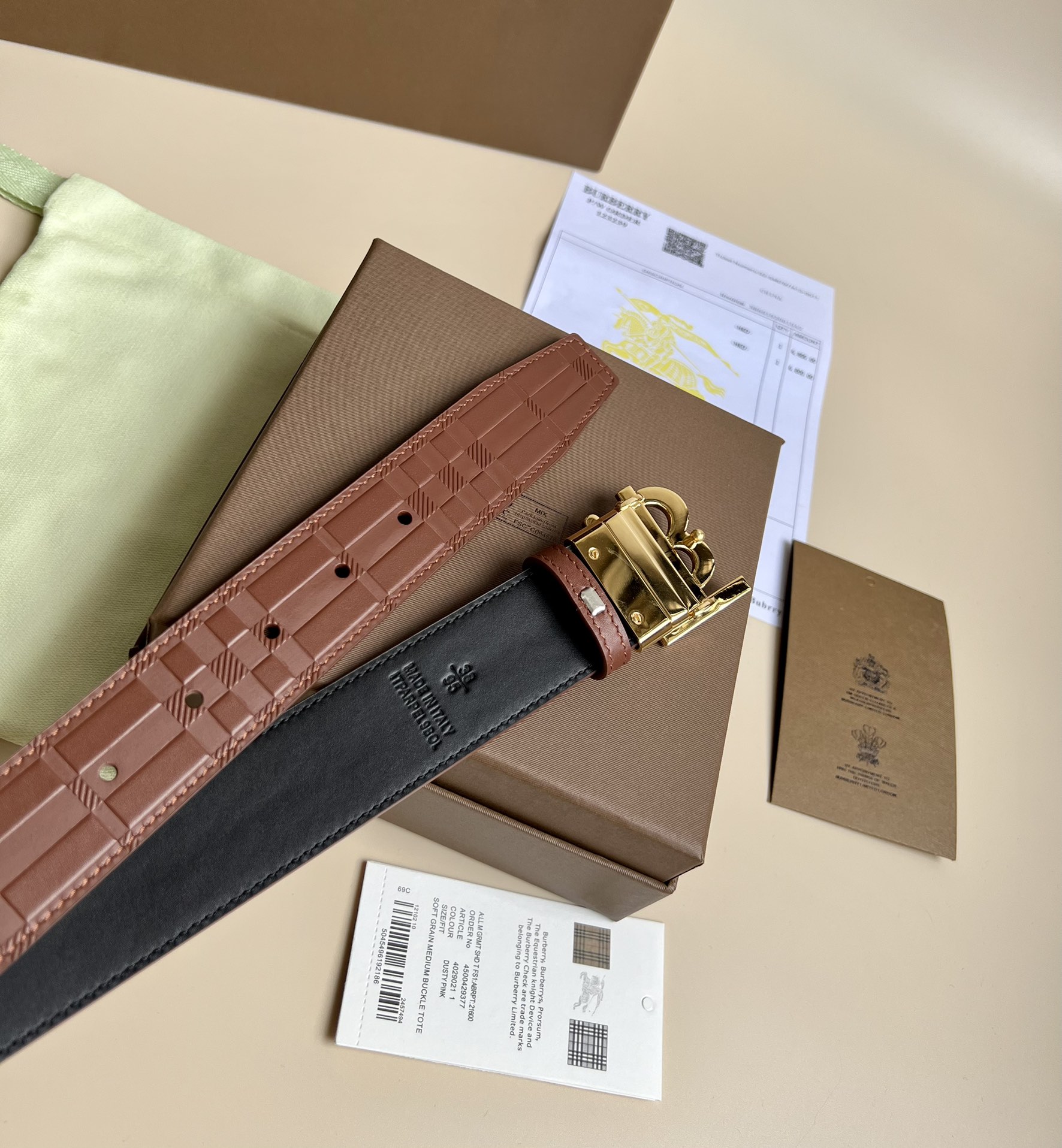 Burberry belt-14