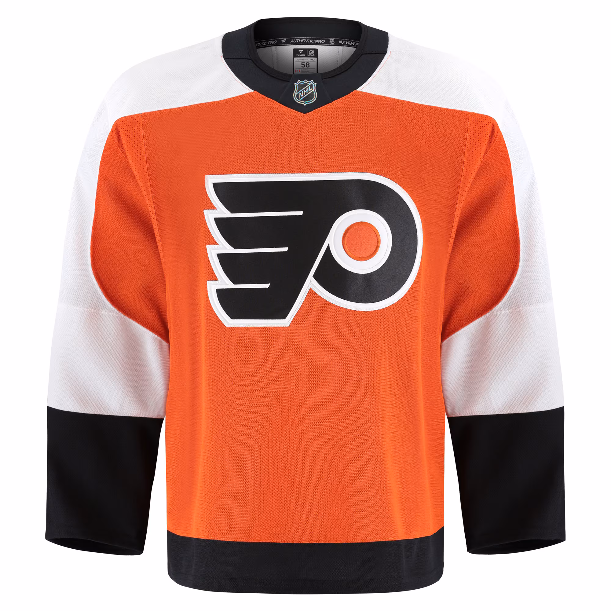 Philadelphia Flyers Fanatics Home Authentic Pro Jersey - Orange