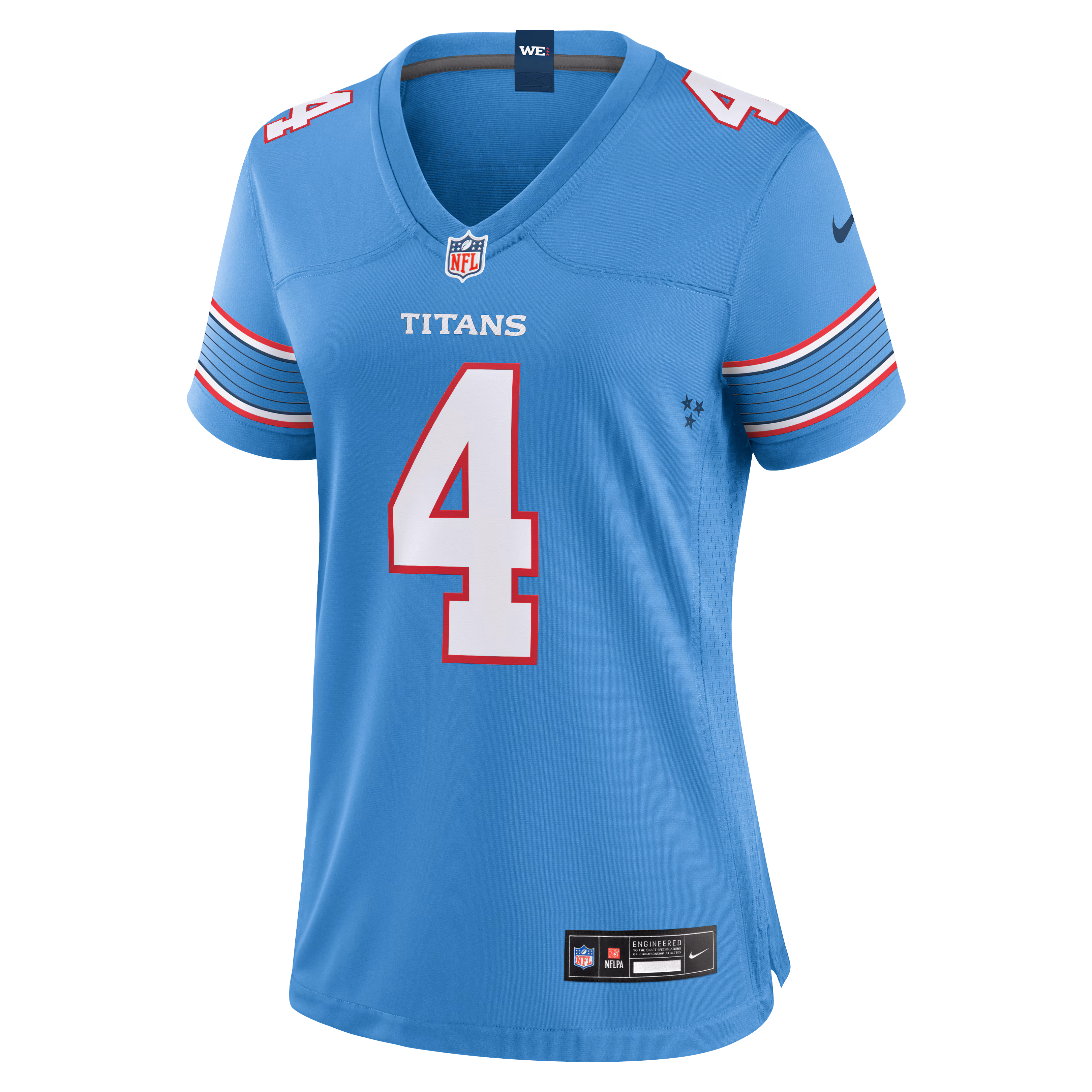 Wan'Dale Robinson Tennessee Titans Nike Women's Team Game Jersey - Light Blue