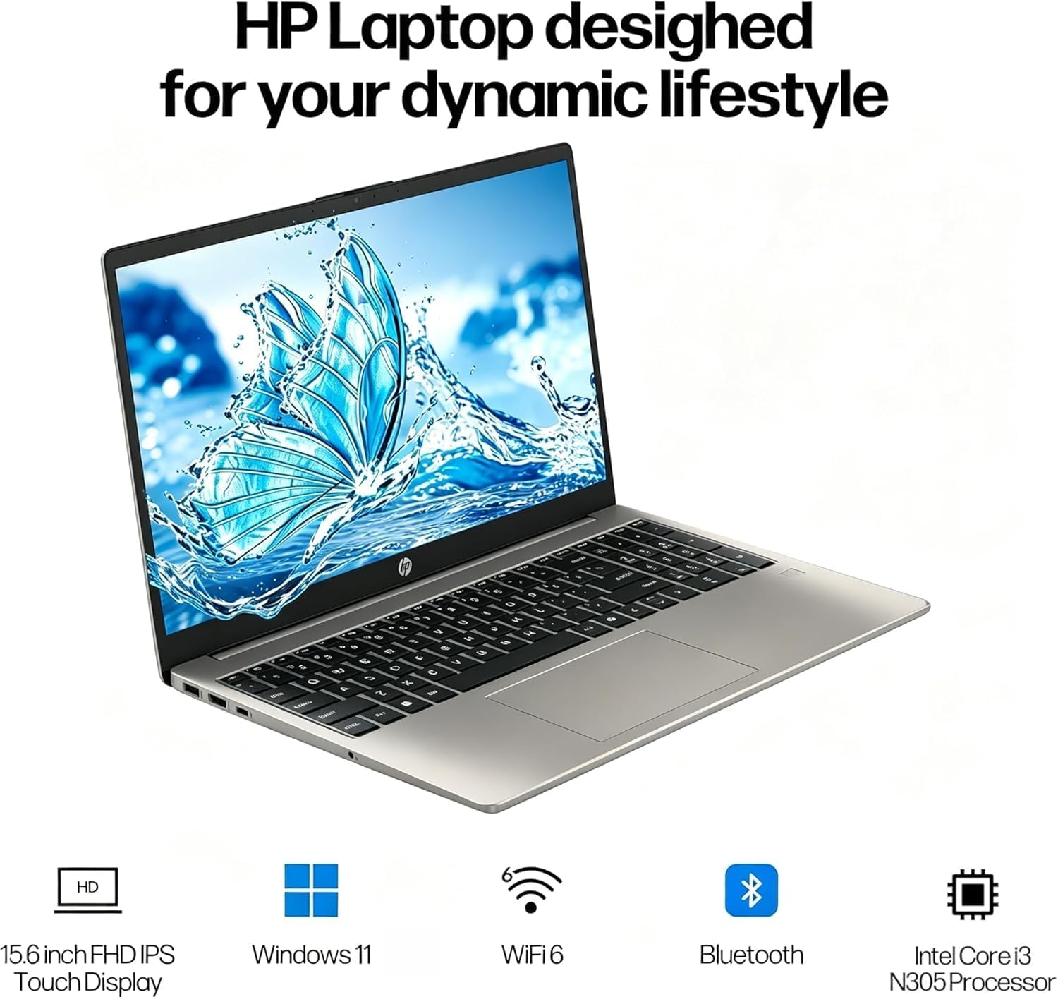 HP Pavilion 15.6 Inch FHD IPS Touchscreen Anti-Glare Laptop, Windows 11 Home, 16GB RAM, 1TB SSD, Intel Core Processor Up to 3.8GHz, 11Hours Battery Life, Privacy Camera Shutter, Type-C, Cozy Cashmere
