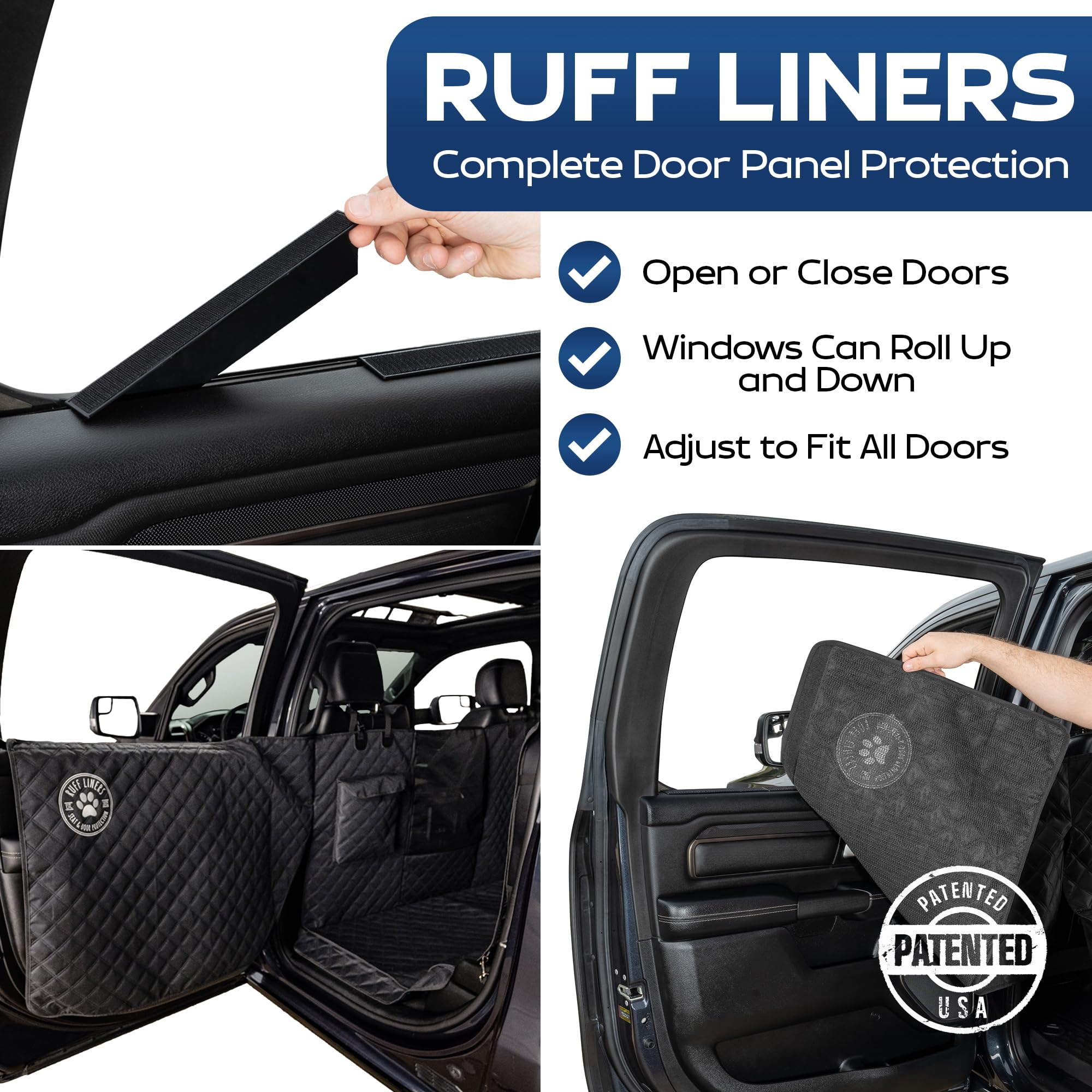 RUFF LINERS XL Dog Hammock for Trucks - Waterproof & Washable