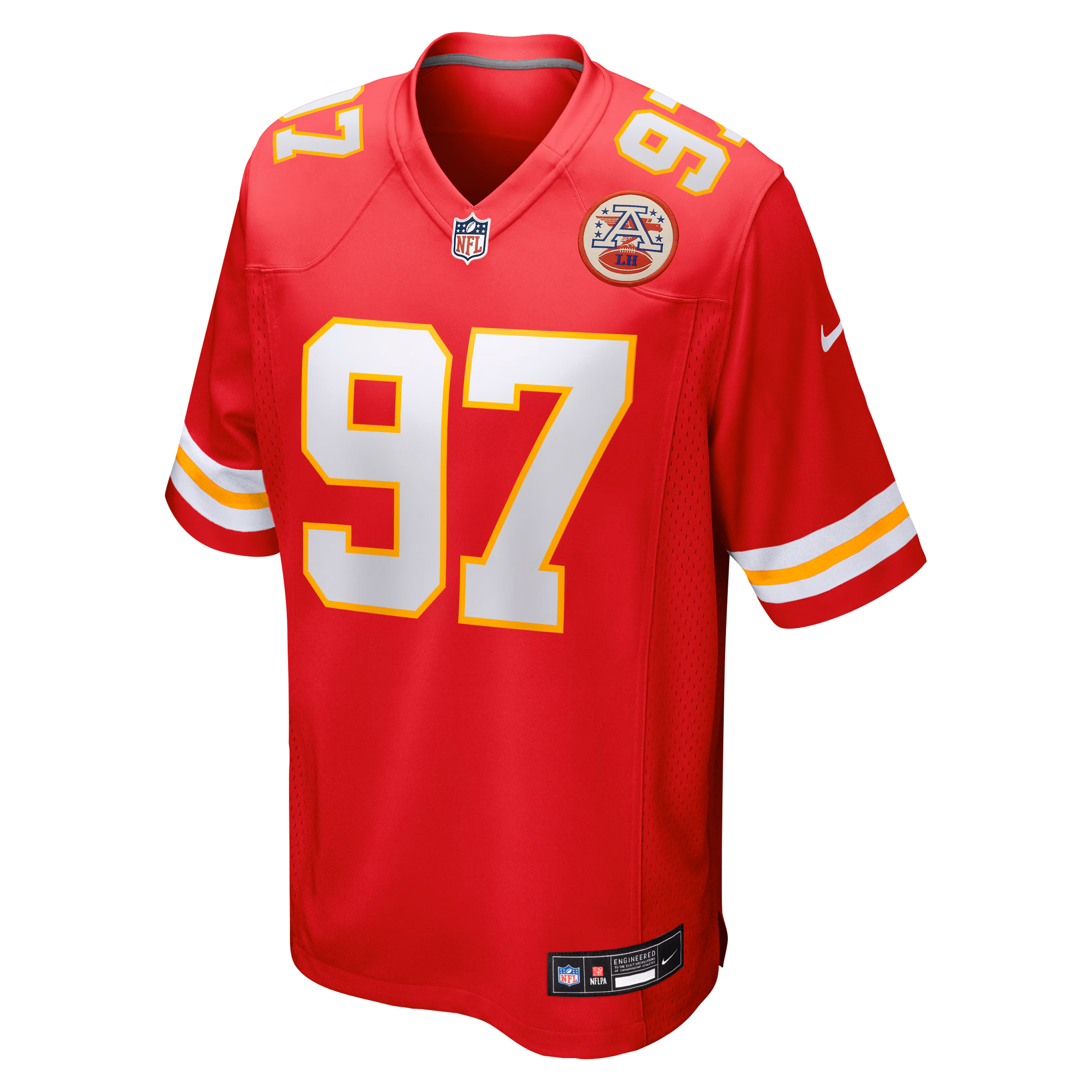 Felix Anudike-Uzomah Kansas City Chiefs Nike  Game Jersey - Red