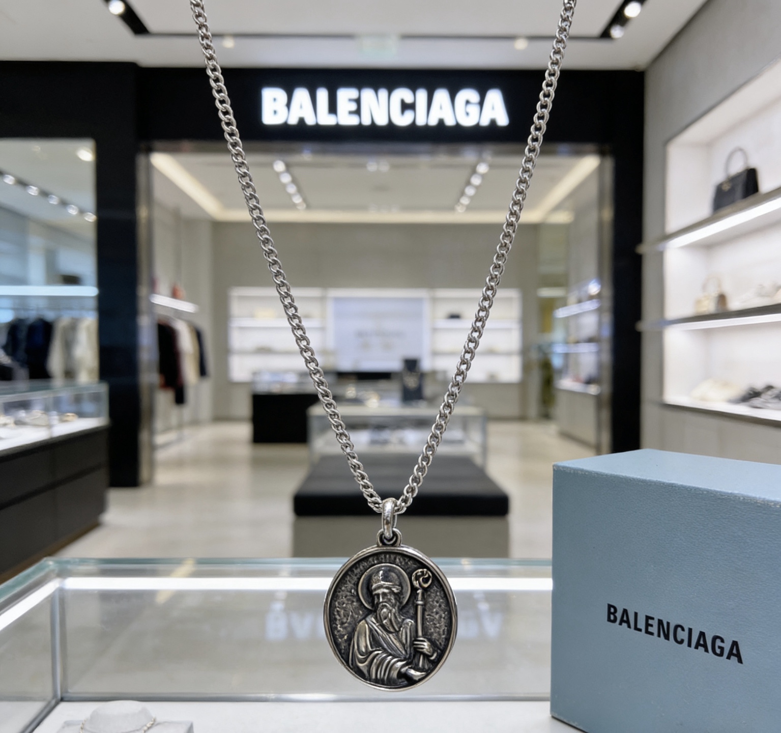 Balenciaga necklace-41