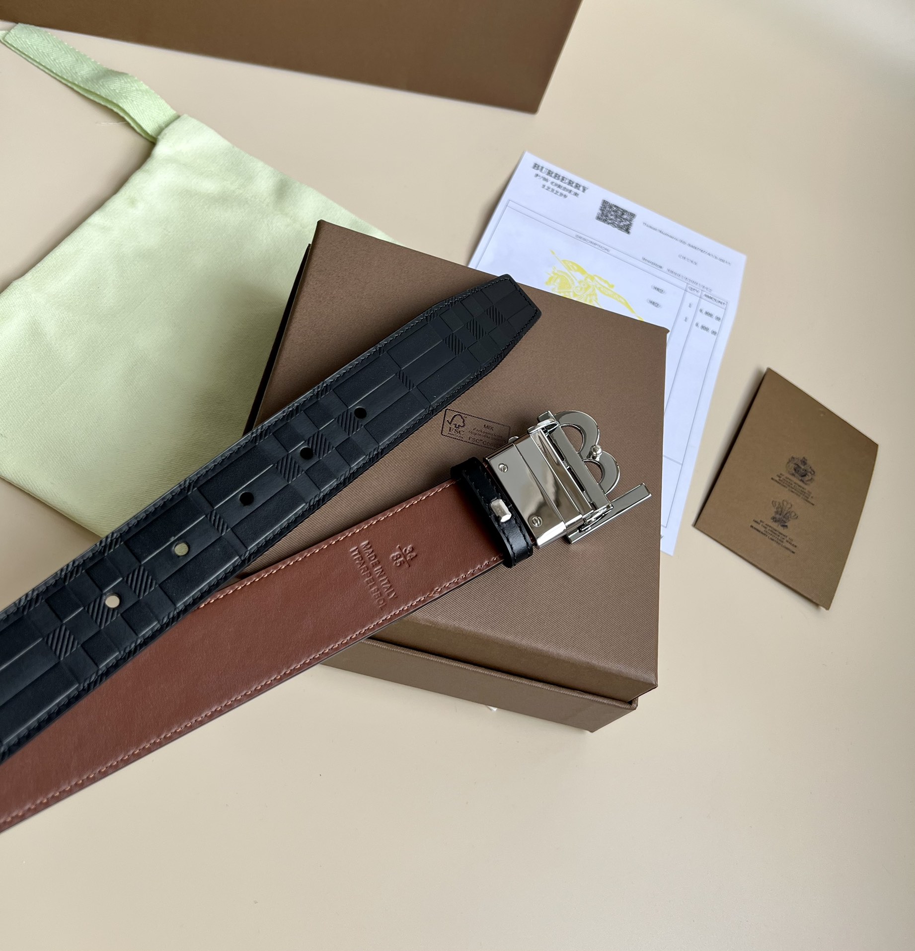 Burberry belt-16