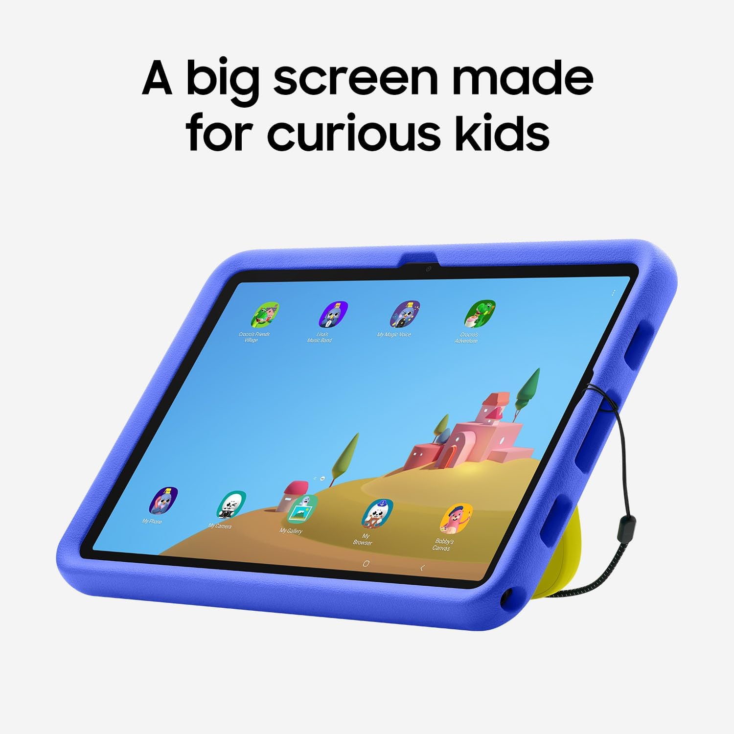 Samsung Galaxy Tab A11+ Kids Edition, Amazon Exclusive, 128 GB Android Tablet, Large Display, Durable, Slim, Light, Long Battery Life, US Version, Royal Blue