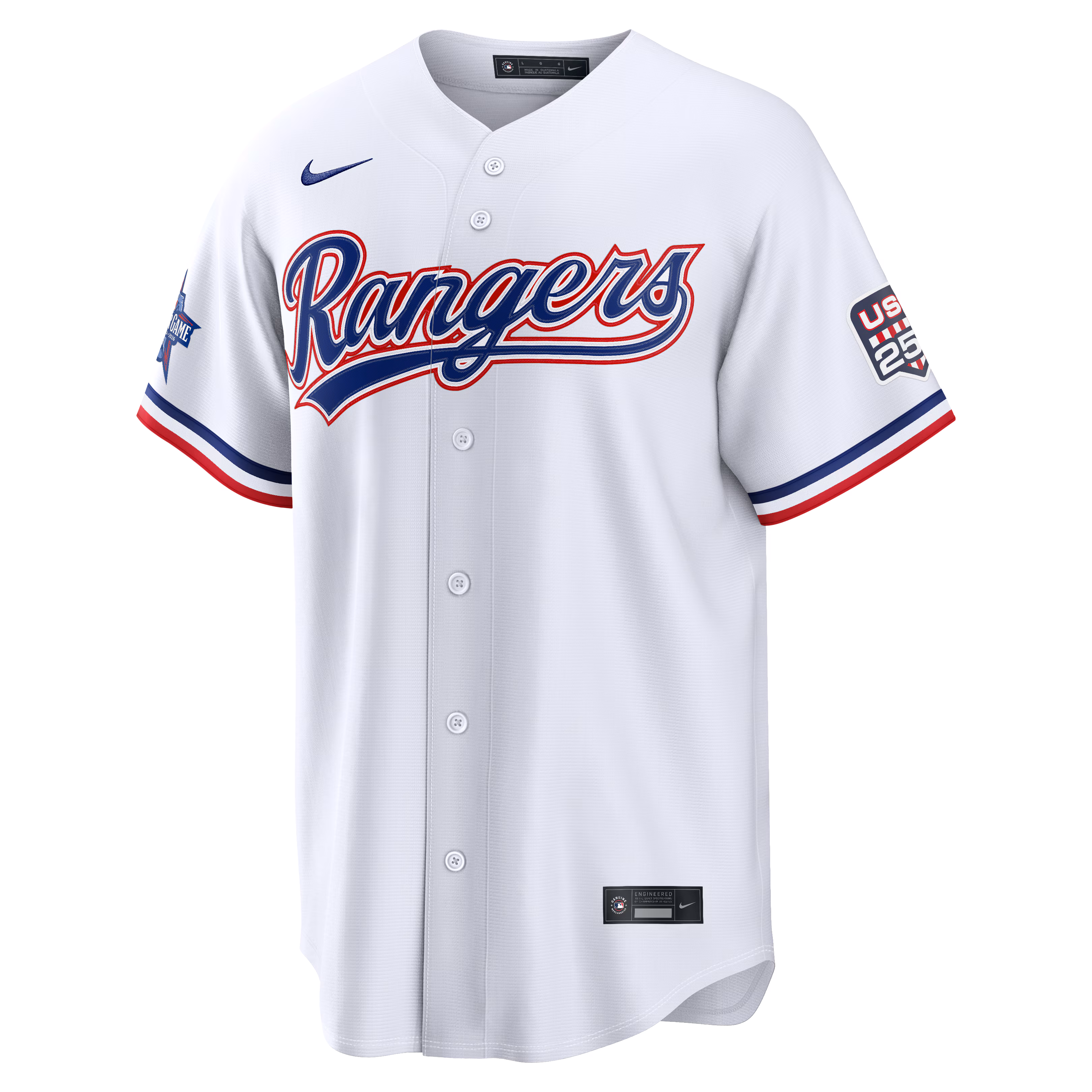 2026 All-Star Edition Stars & Stripes Texas Rangers  Nike White Stadium Pick-A-Player Jersey