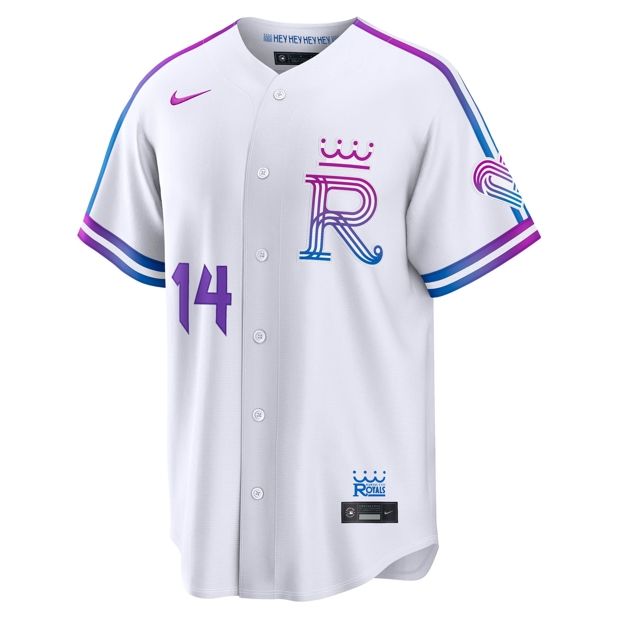 Jac Caglianone Kansas City Royals Nike 2026 City Connect Stadium Jersey - White