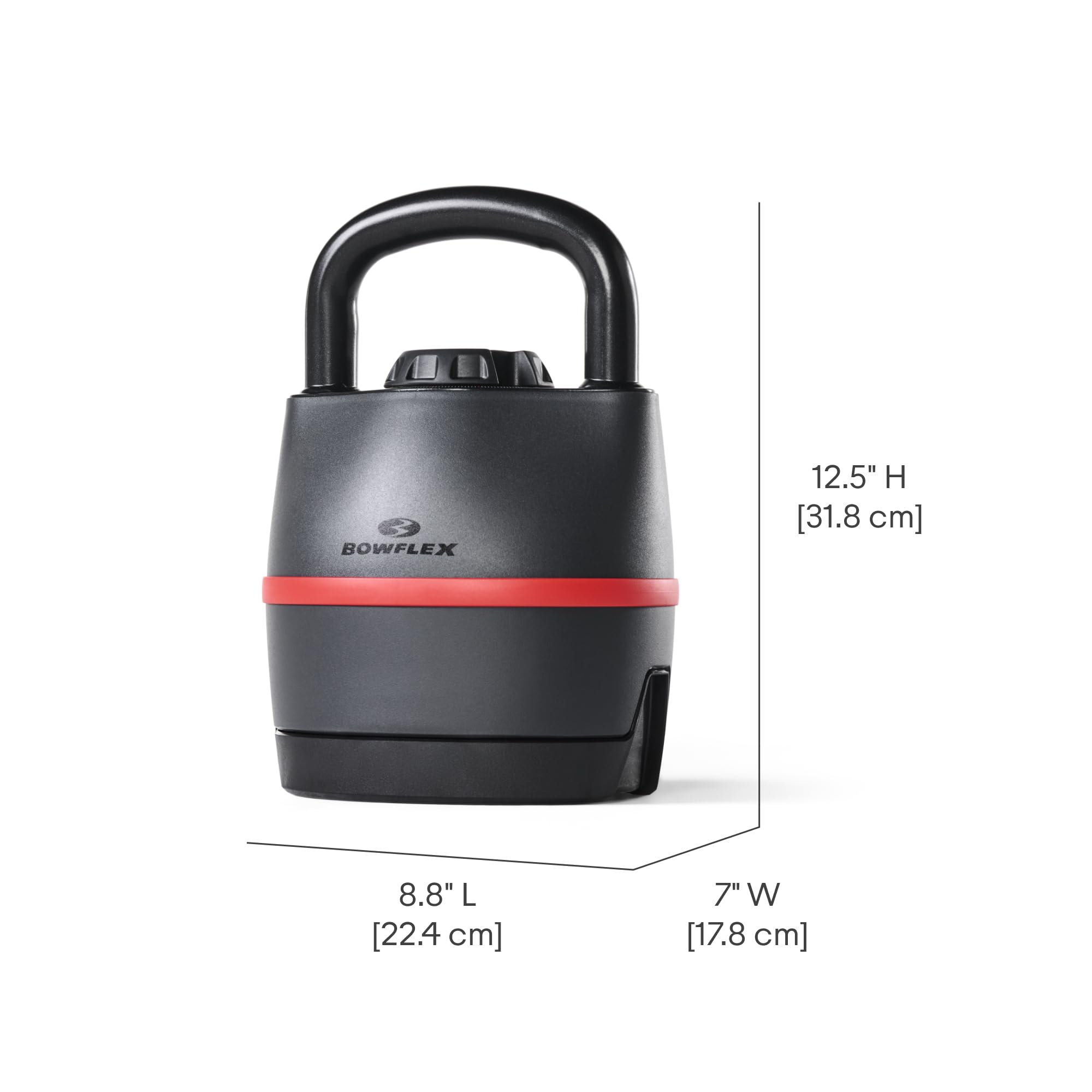 BOWFLEX SelectTech 840 Adjustable Kettlebell - Versatile Weight Training