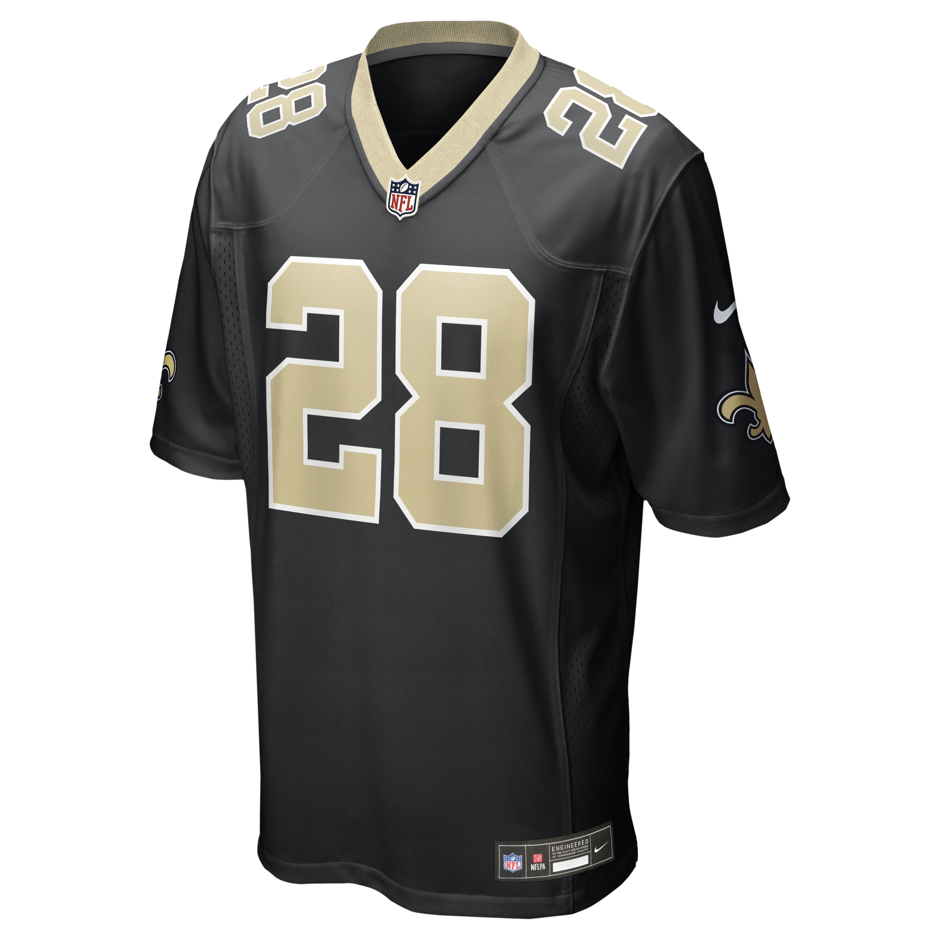 Danny Stutsman New Orleans Saints Nike Team Game Jersey -  Black