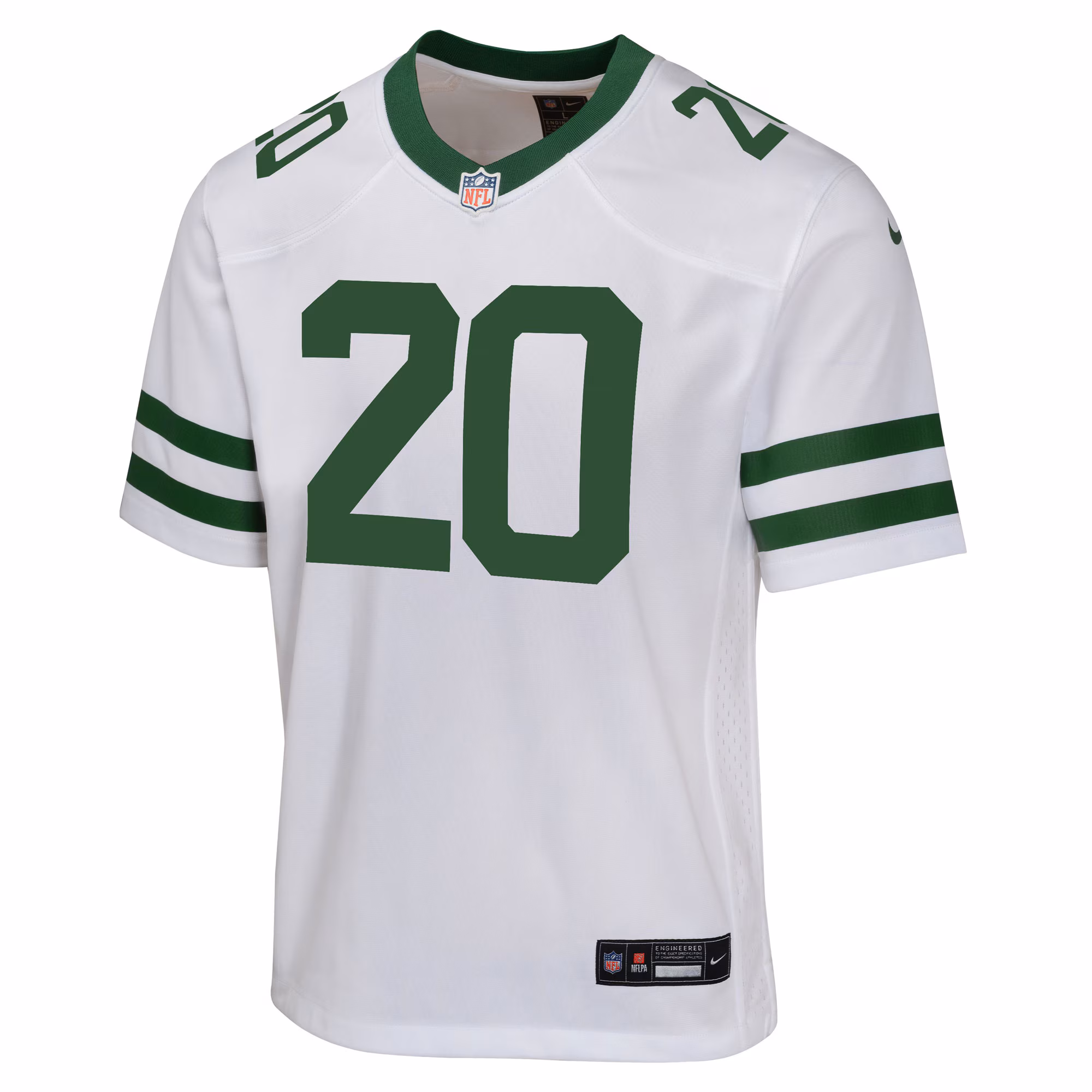 Breece Hall New York Jets Nike Youth Game Jersey - White