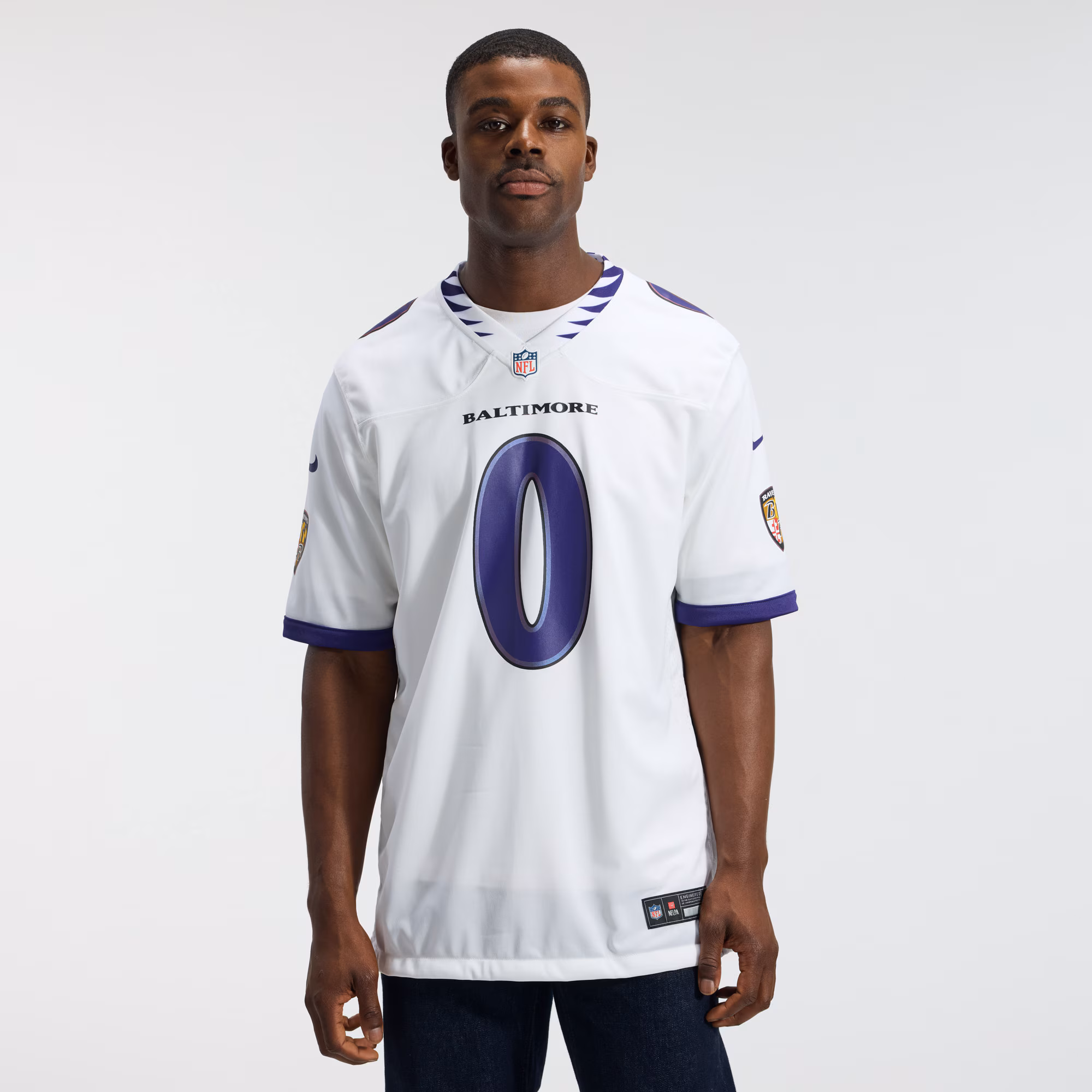 Roquan Smith Baltimore Ravens Nike Game Jersey - White