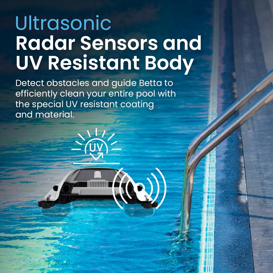 BETTA SE Solar Powered Robotic Pool Skimmer Cleaner
