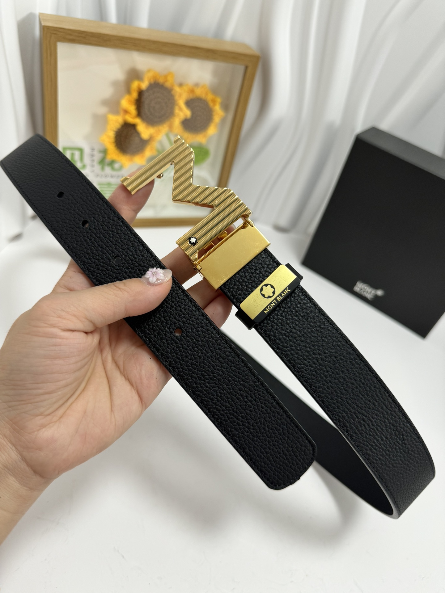 Montblanc belt-90