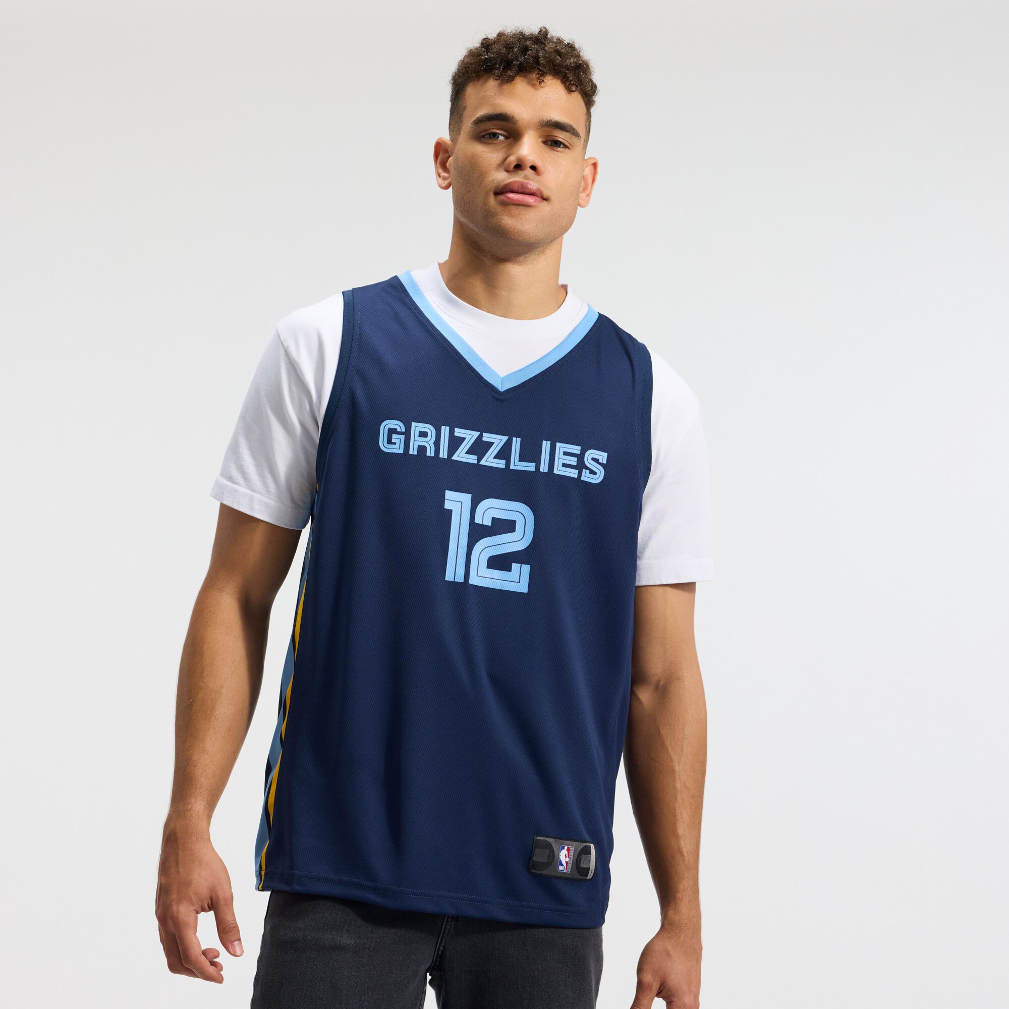 Ja Morant Memphis Grizzlies Fanatics Fast Break Replica Player Jersey - Icon Edition - Navy