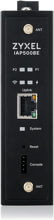 Zyxel WiFi 7 BE5000 Wireless Access Point | Industrial Robust Product Design | 4-Stream Dual-Radio | Flexible Installation | Nebula App, Cloud, Controller, or Standalone | TAA Compliant IAP500BE