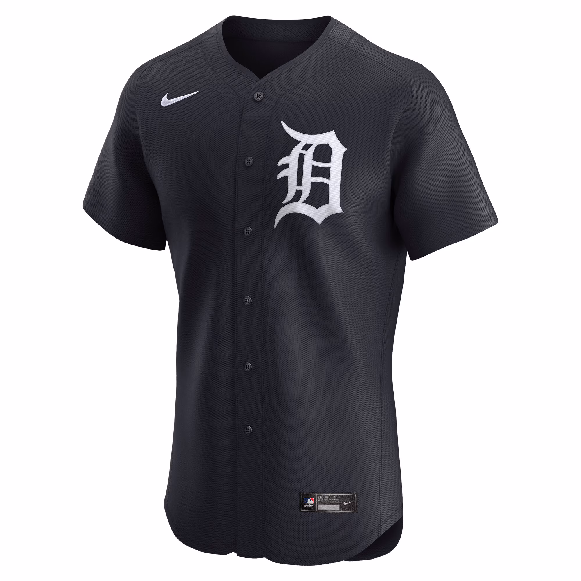 Detroit Tigers Nike Alternate 2 Elite Jersey - Navy