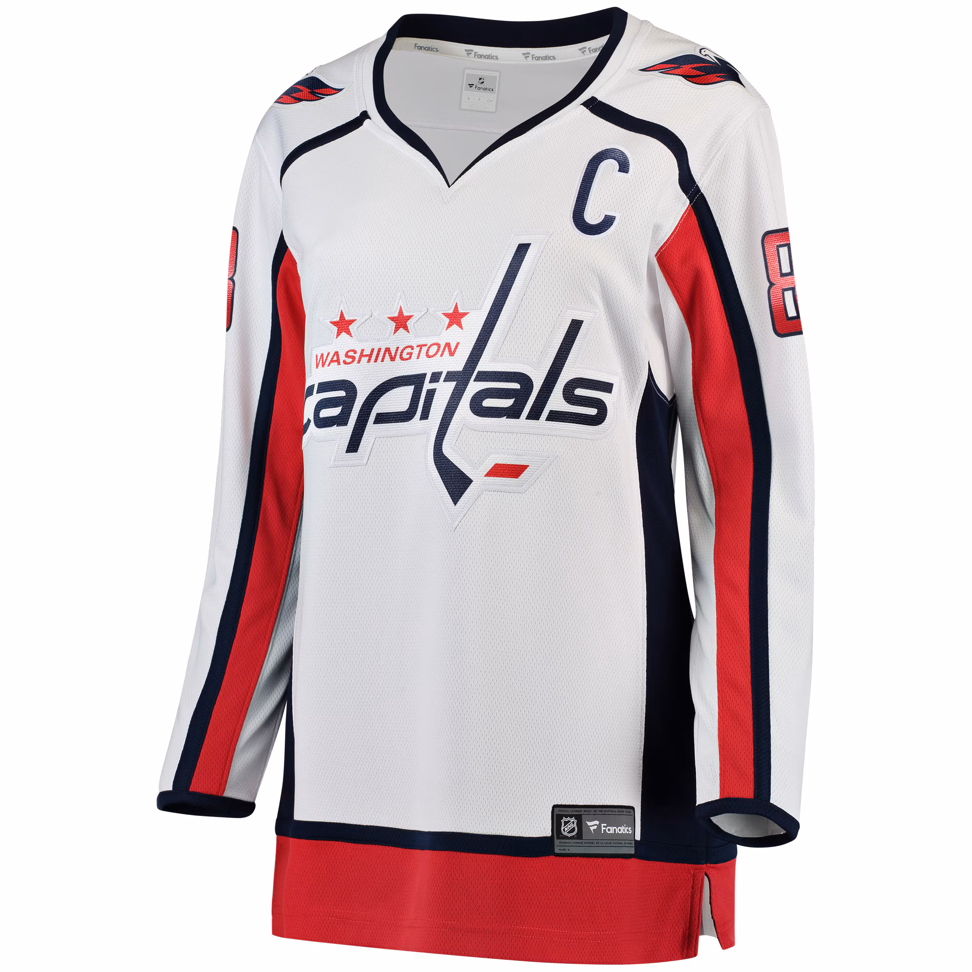 Alexander Ovechkin Washington Capitals Fanatics Women's Away Breakaway Jersey - White