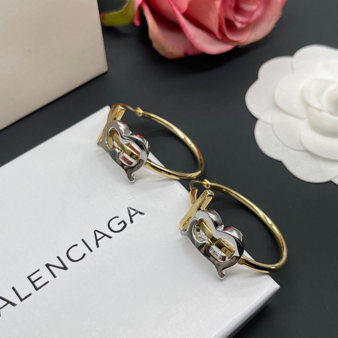 Balenciaga earrings-40
