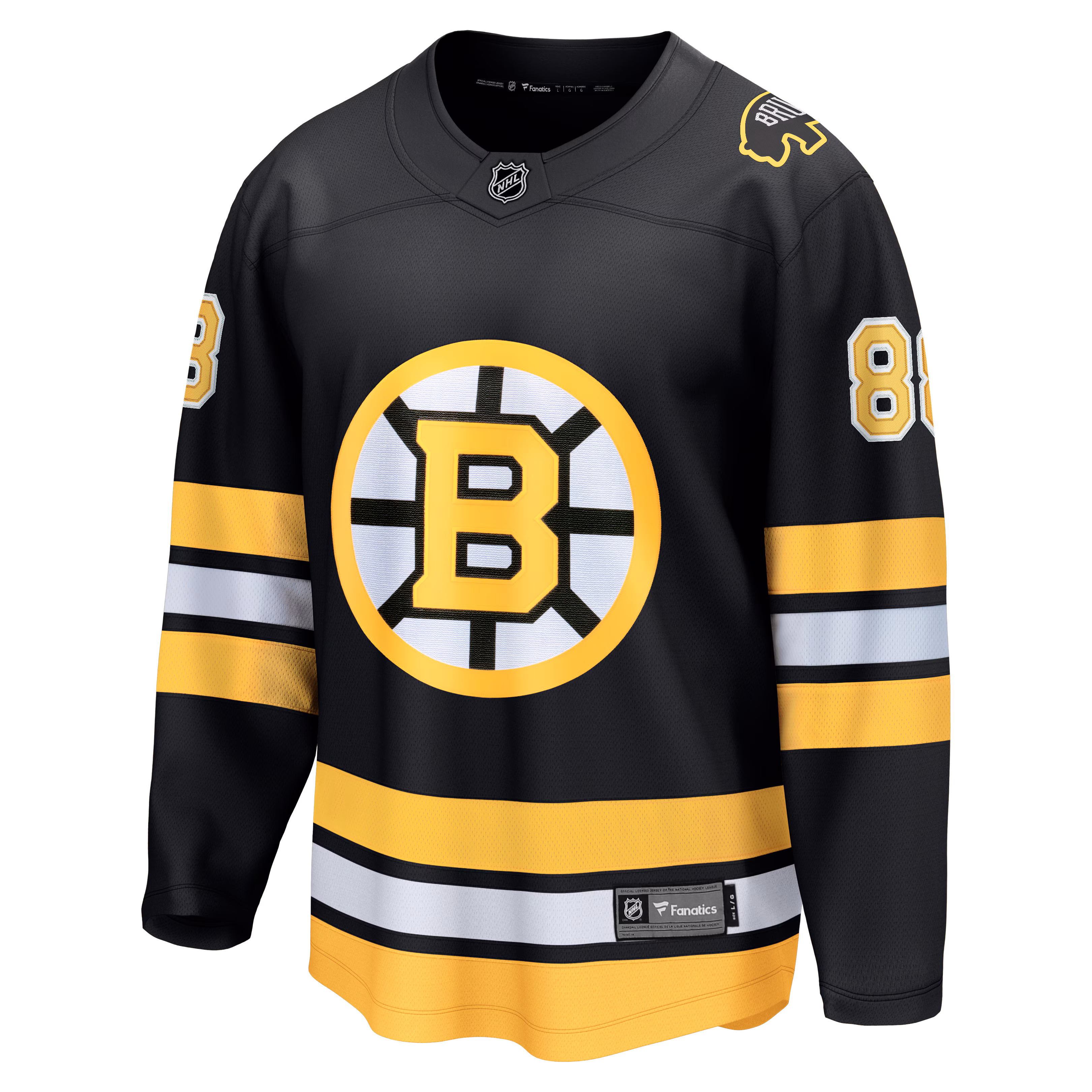 David Pastrnak Boston Bruins Fanatics Home Breakaway Jersey - Black