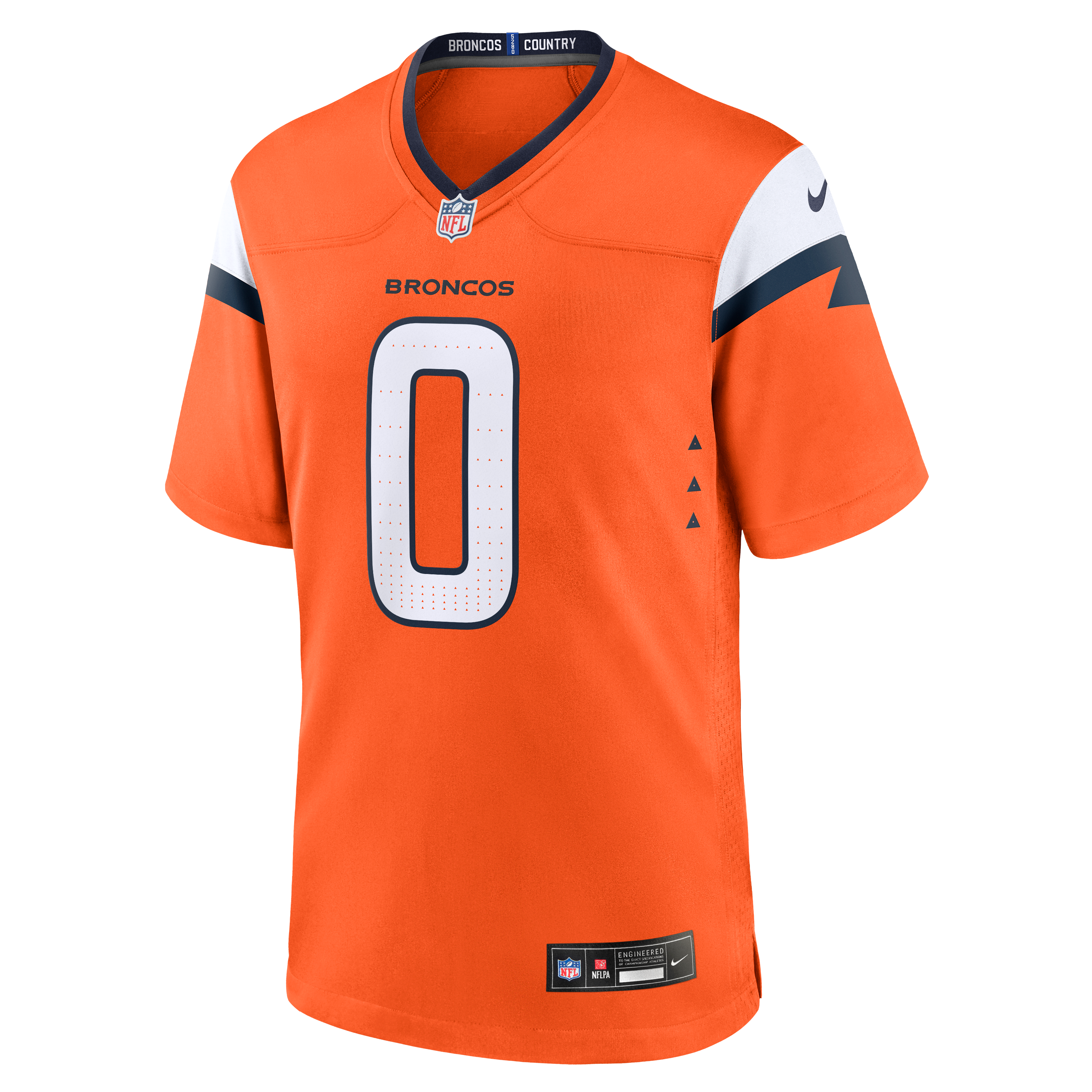 Jonathon Cooper Denver Broncos Nike Team Game Jersey -  Orange