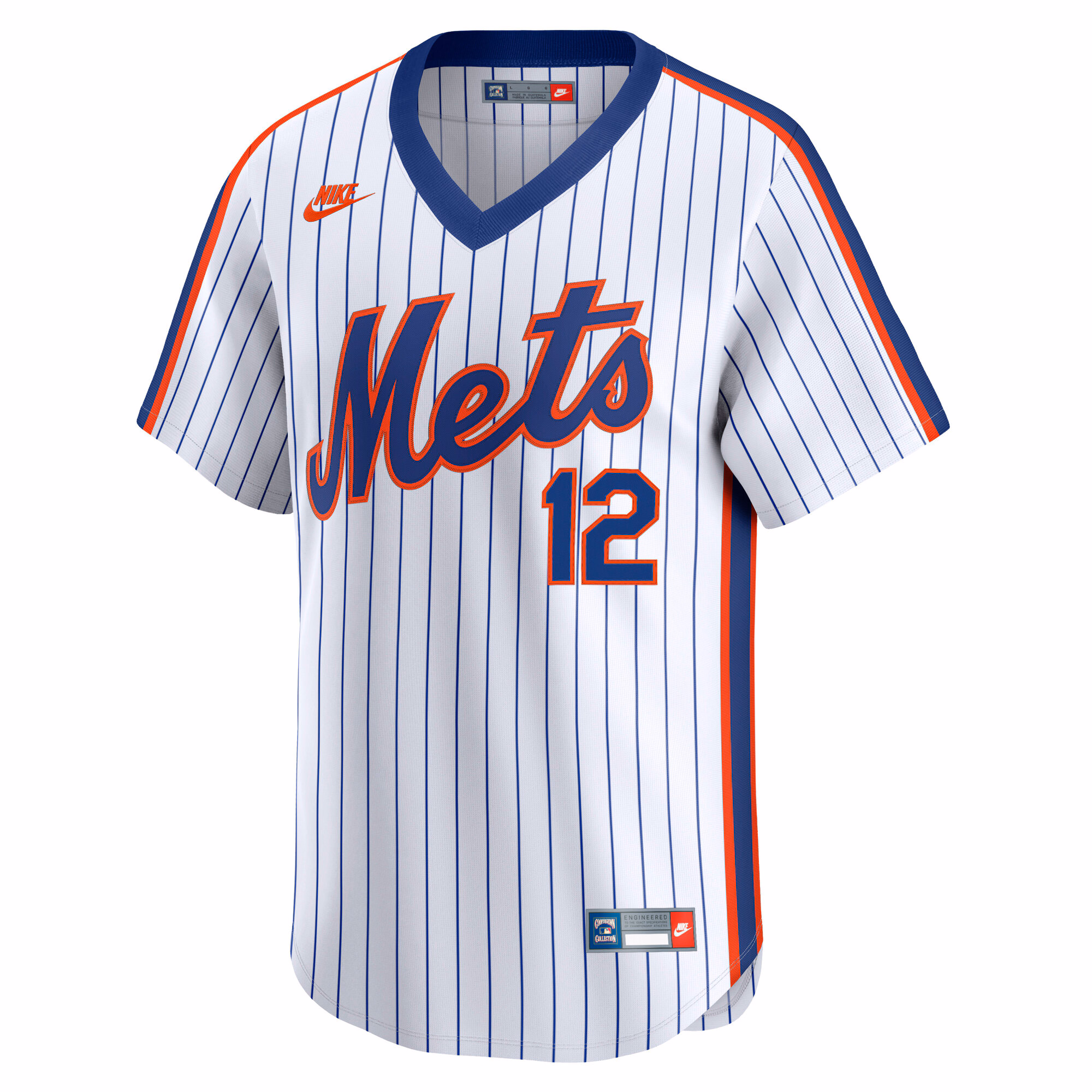 Francisco Lindor New York Mets Nike Throwback Cooperstown Collection Limited Jersey - White