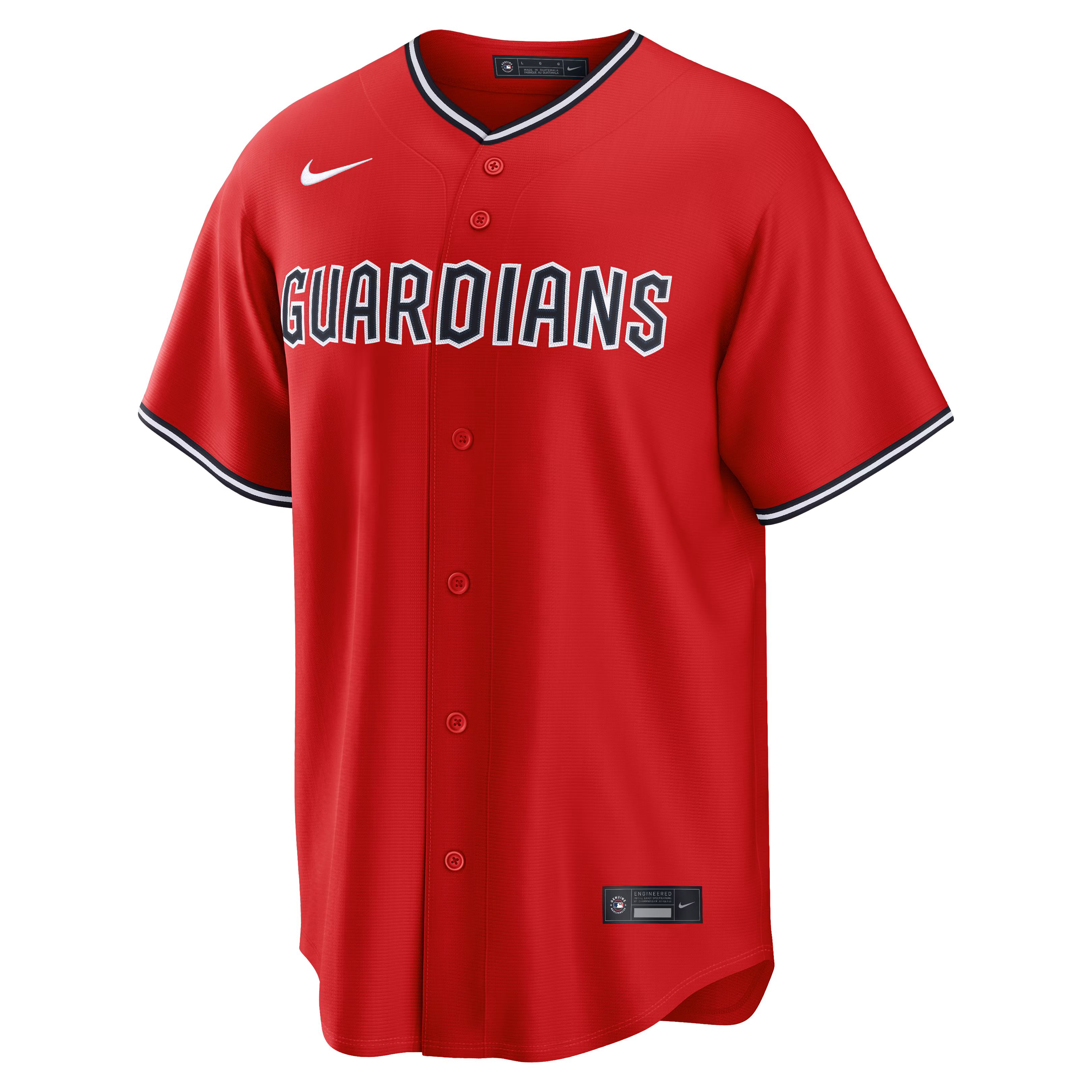 José Ramírez Cleveland Guardians Nike Alternate Replica Jersey - Red