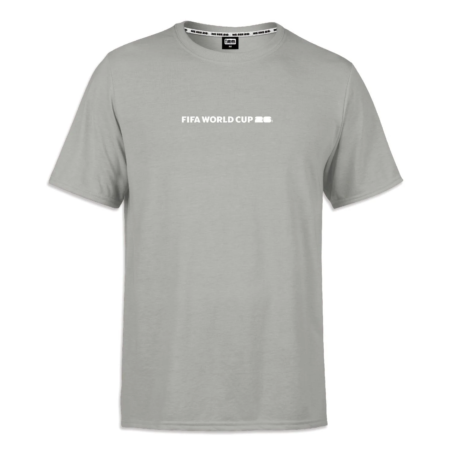 FIFA World Cup 2026™ Vertical Abstract Grey T-Shirt - Unisex