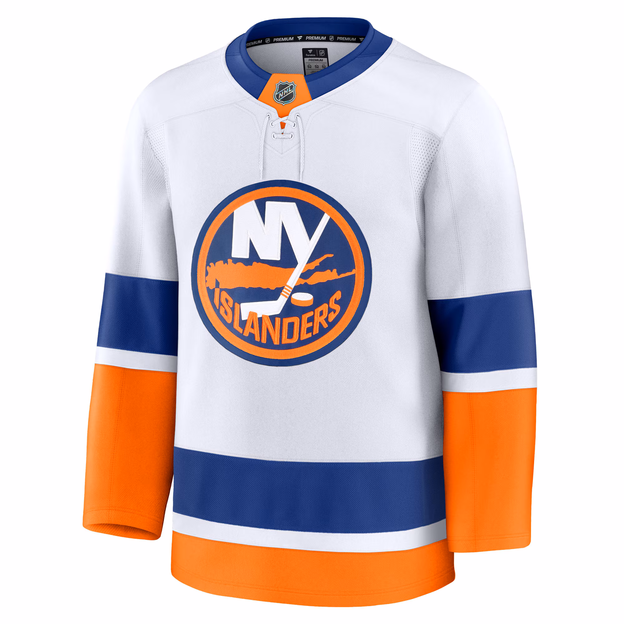 New York Islanders Fanatics Away Premium Jersey - White