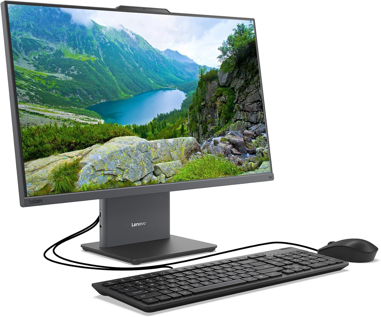 Lenovo ThinkCentre All-in-One Desktop Computer, 27