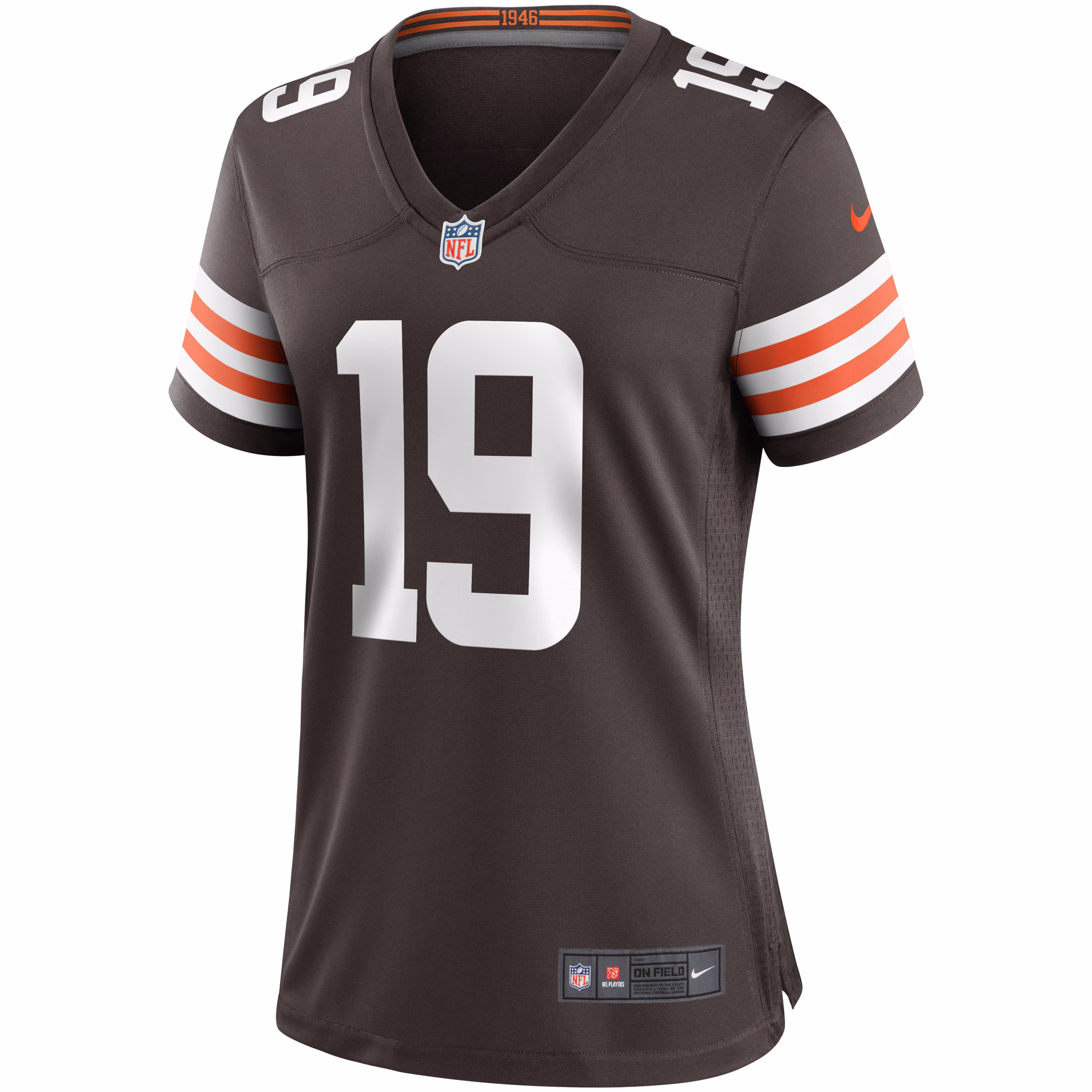 Bernie Kosar Cleveland Browns Nike Women's Game Retired Player Jersey - Brown