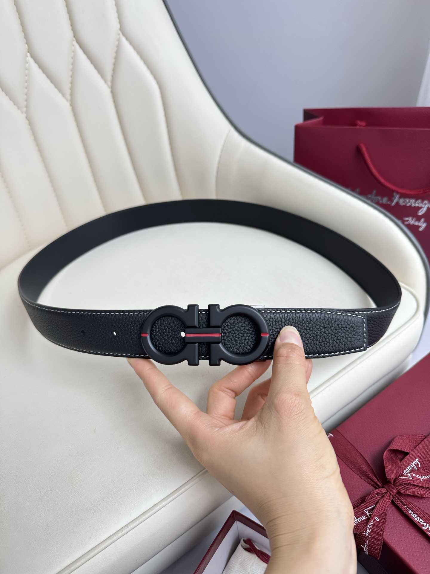 Ferragamo belt-106