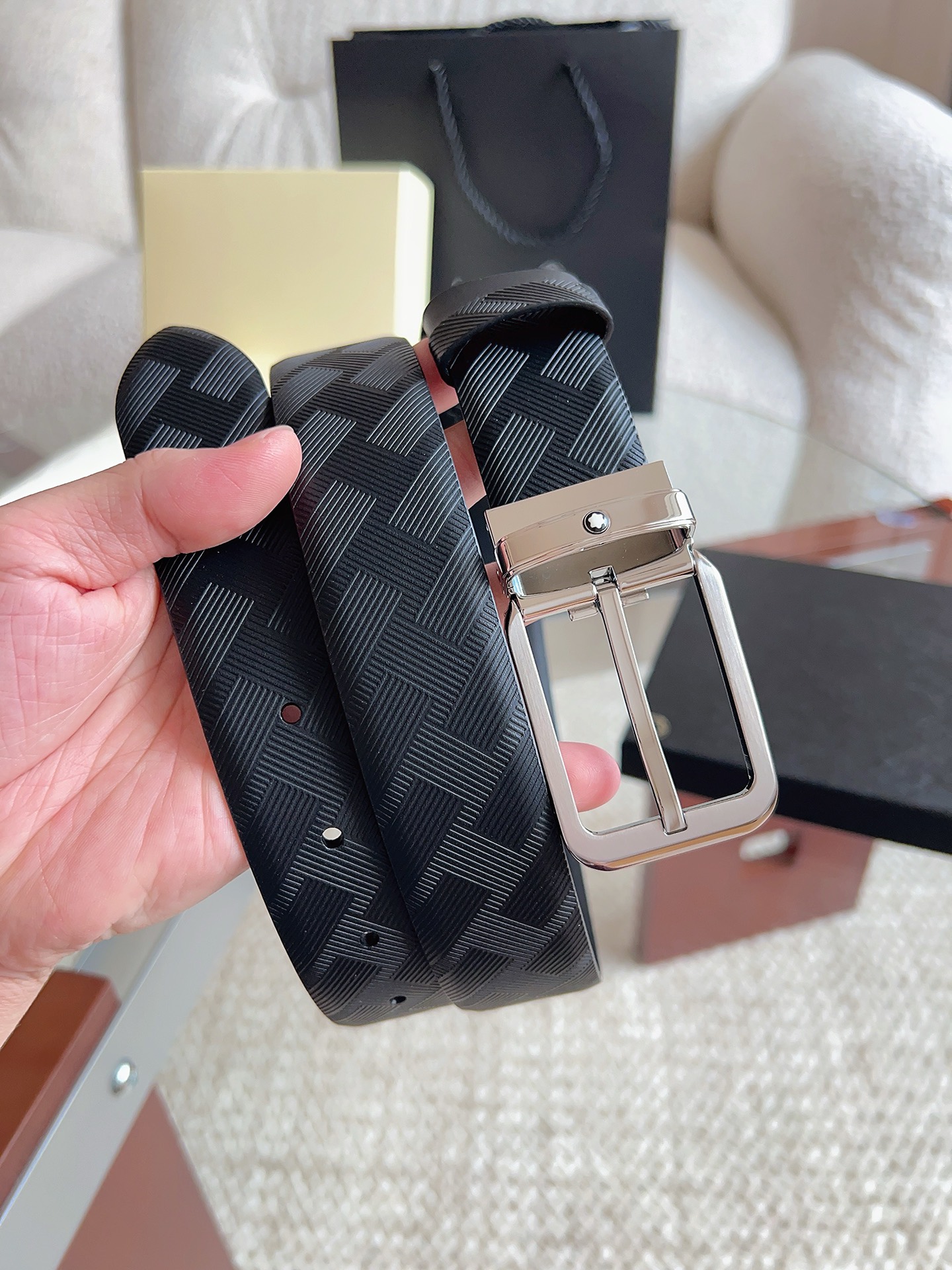 Montblanc belt-48