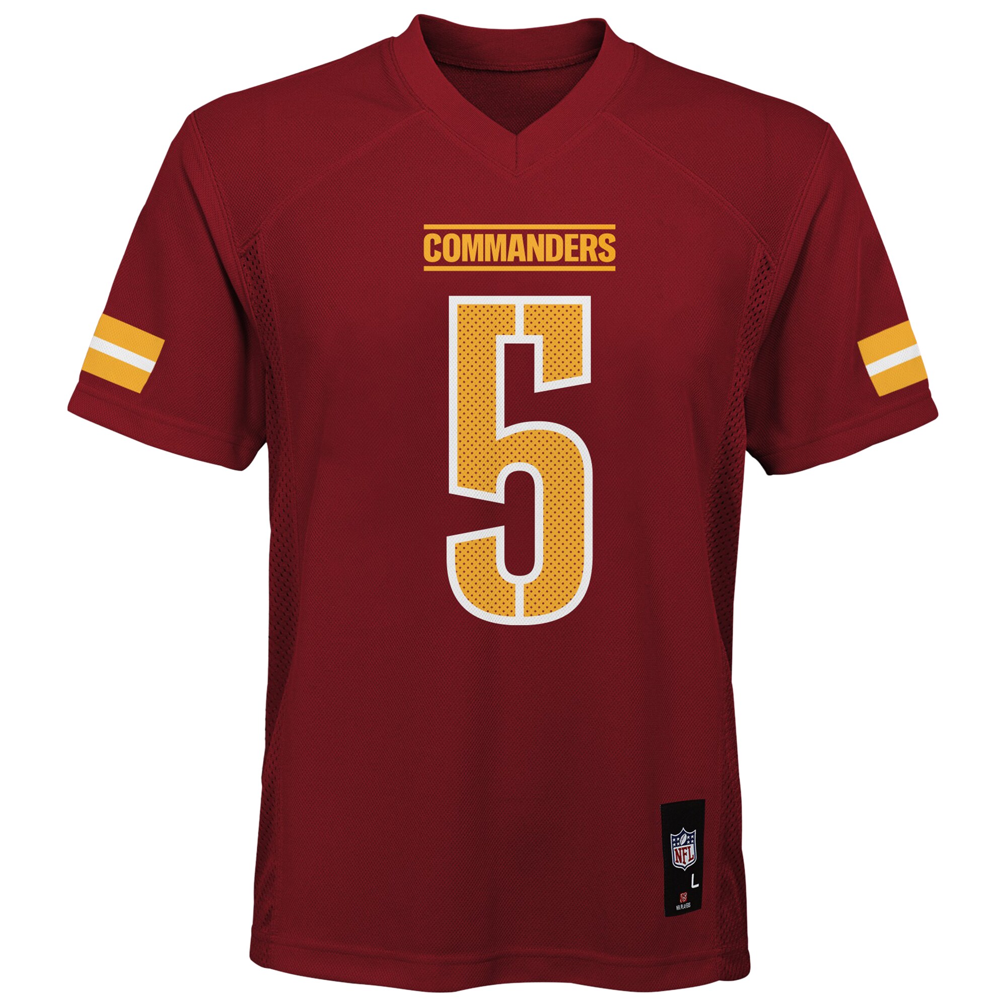 Jayden Daniels Washington Commanders Youth Replica Player Jersey - Burgundy