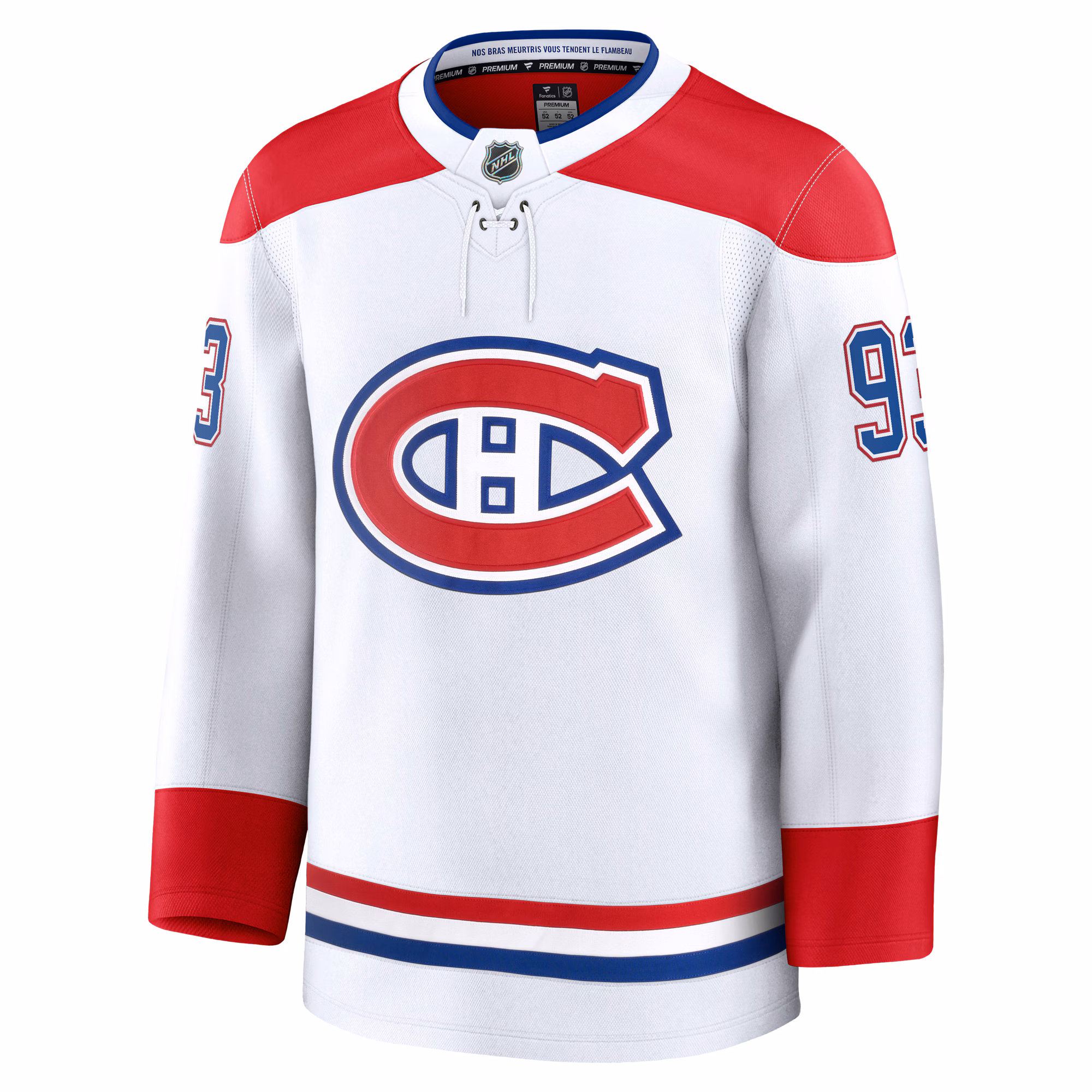Ivan Demidov Montreal Canadiens Fanatics Away Premium Jersey - White
