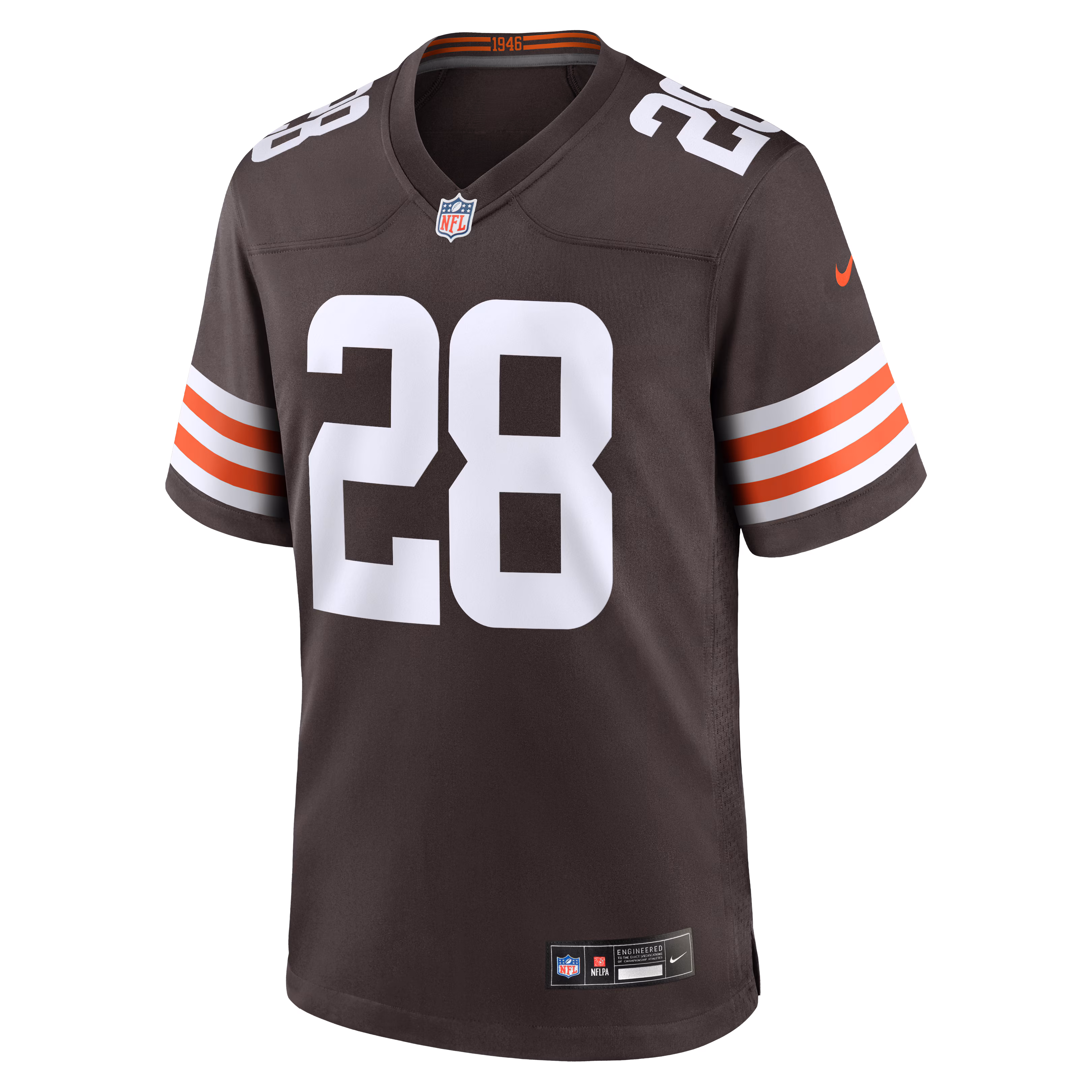 Jeremiah Owusu-Koramoah Cleveland Browns Nike Game Player Jersey - Brown