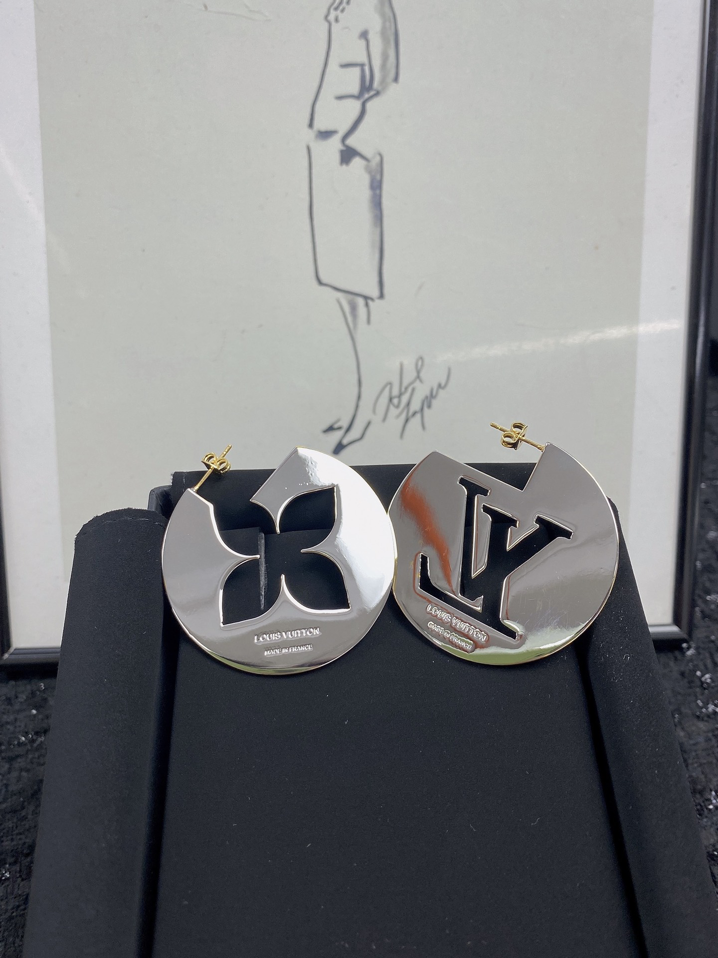 LV earrings-66