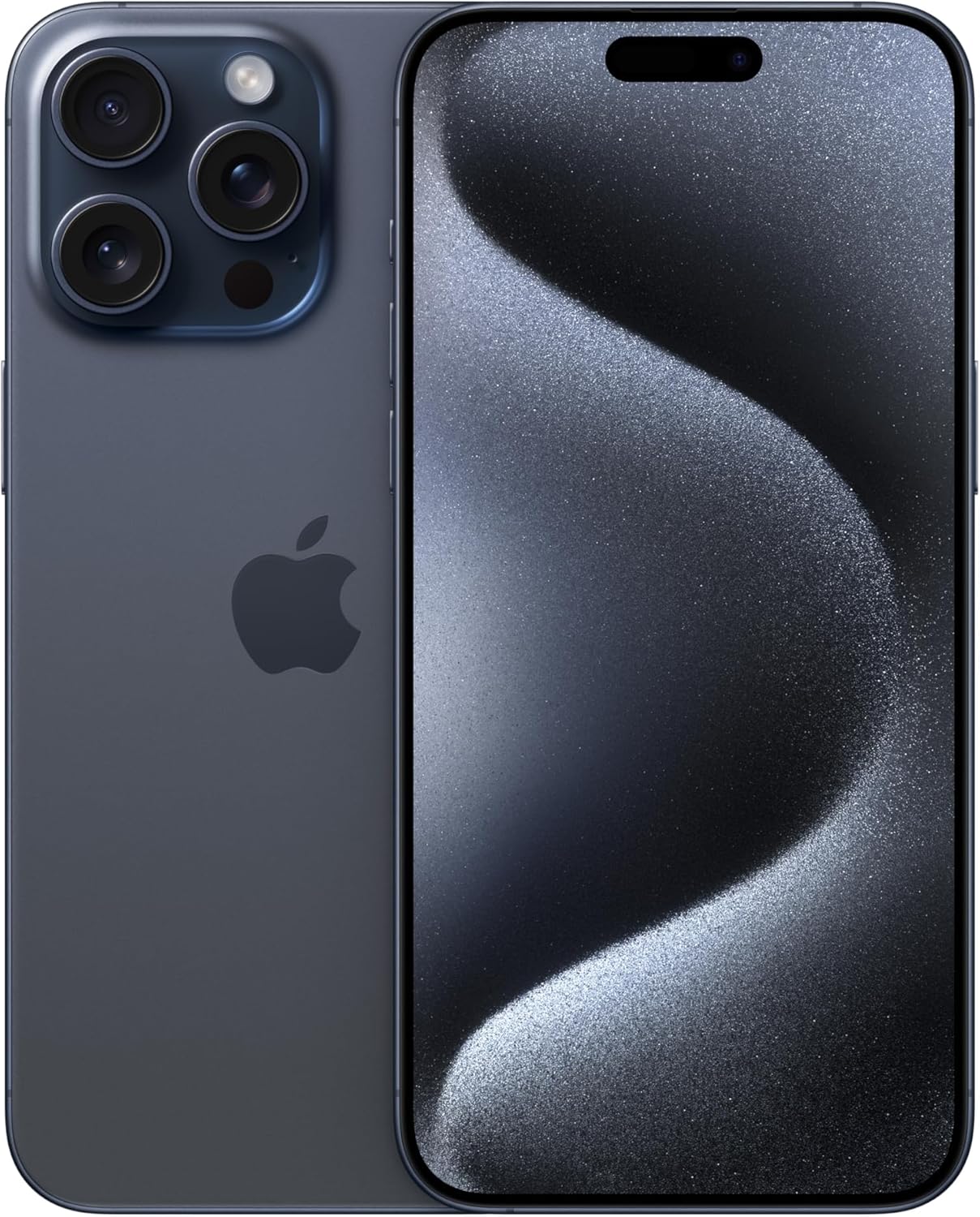 Apple iPhone 15 Pro Max, 1TB, Blue Titanium - Unlocked (Renewed)