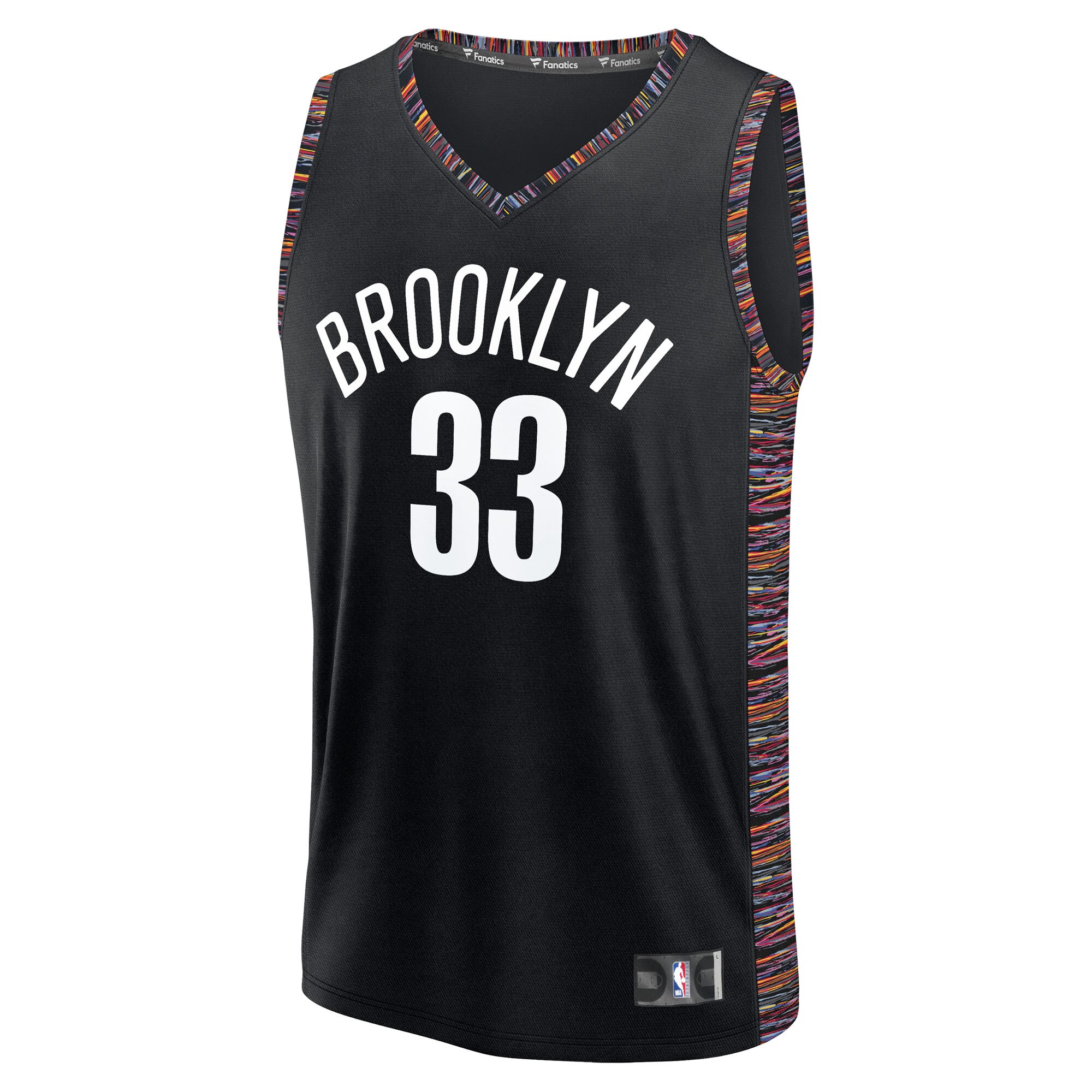 Nic Claxton Brooklyn Nets Fanatics Youth Fast Break Jersey - City Edition - Black