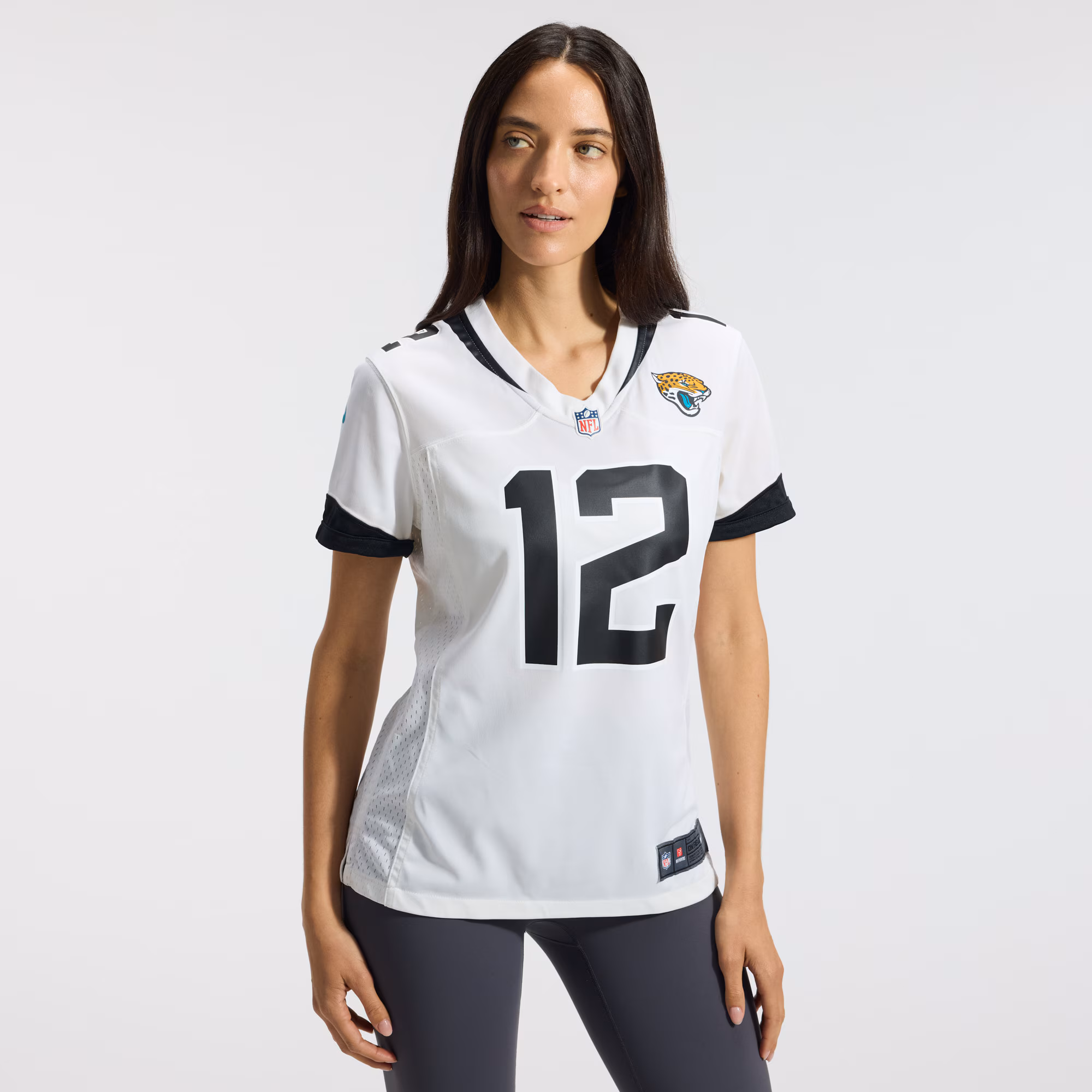 Travis Hunter Jacksonville Jaguars Nike Women's Game Jersey -  White