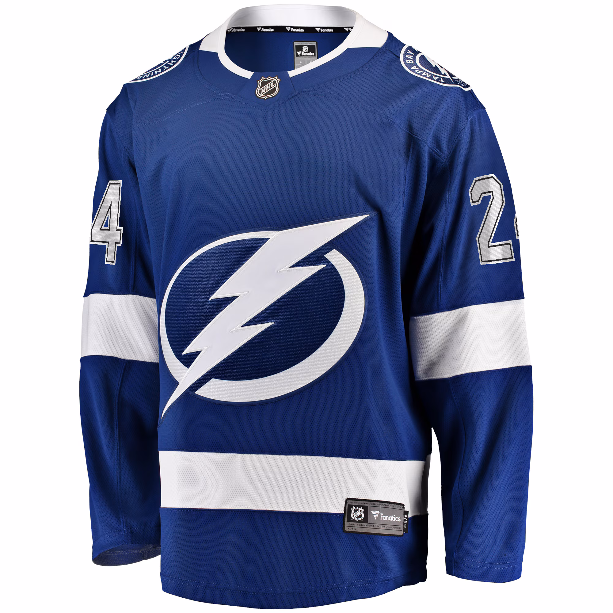 Zach Bogosian Tampa Bay Lightning Fanatics Home Breakaway Player Jersey - Blue