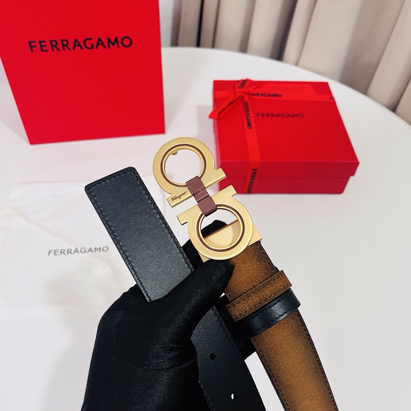 Ferragamo belt-78