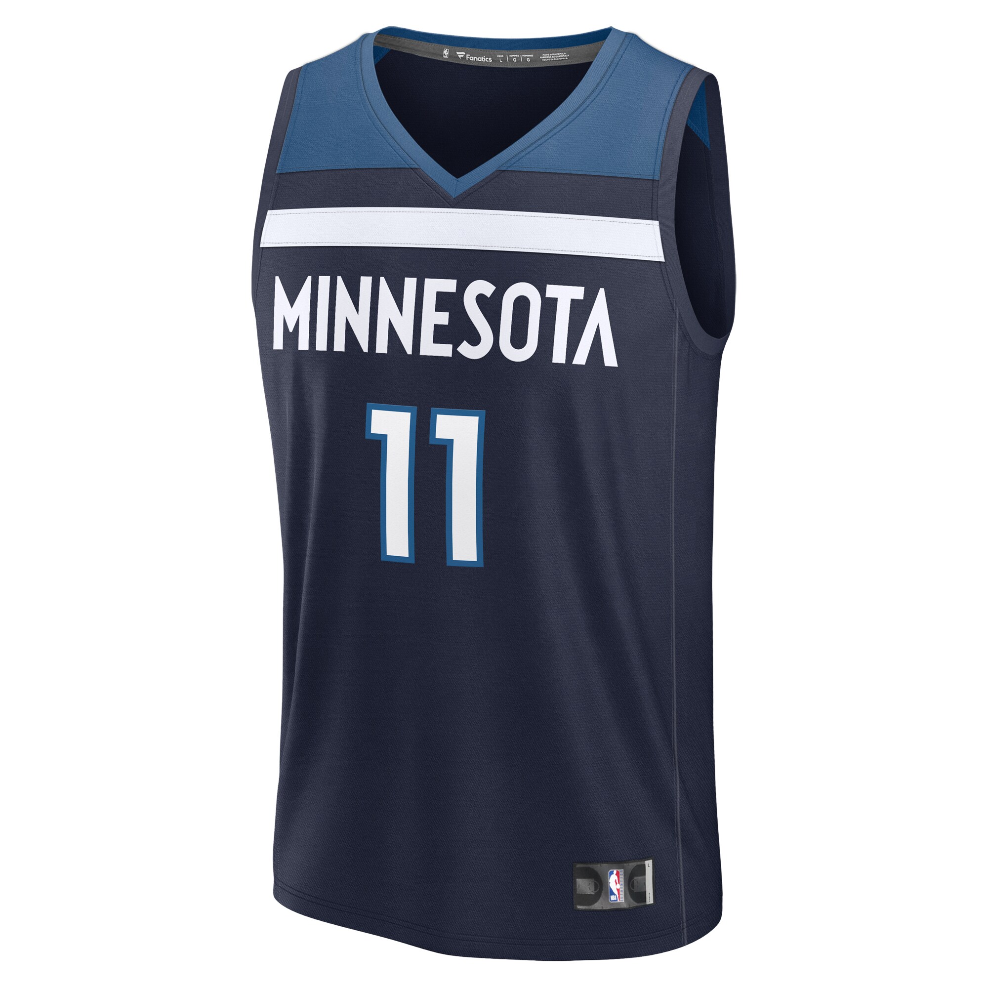 Naz Reid Minnesota Timberwolves Fanatics Fast Break Replica Player Jersey - Icon Edition - Navy