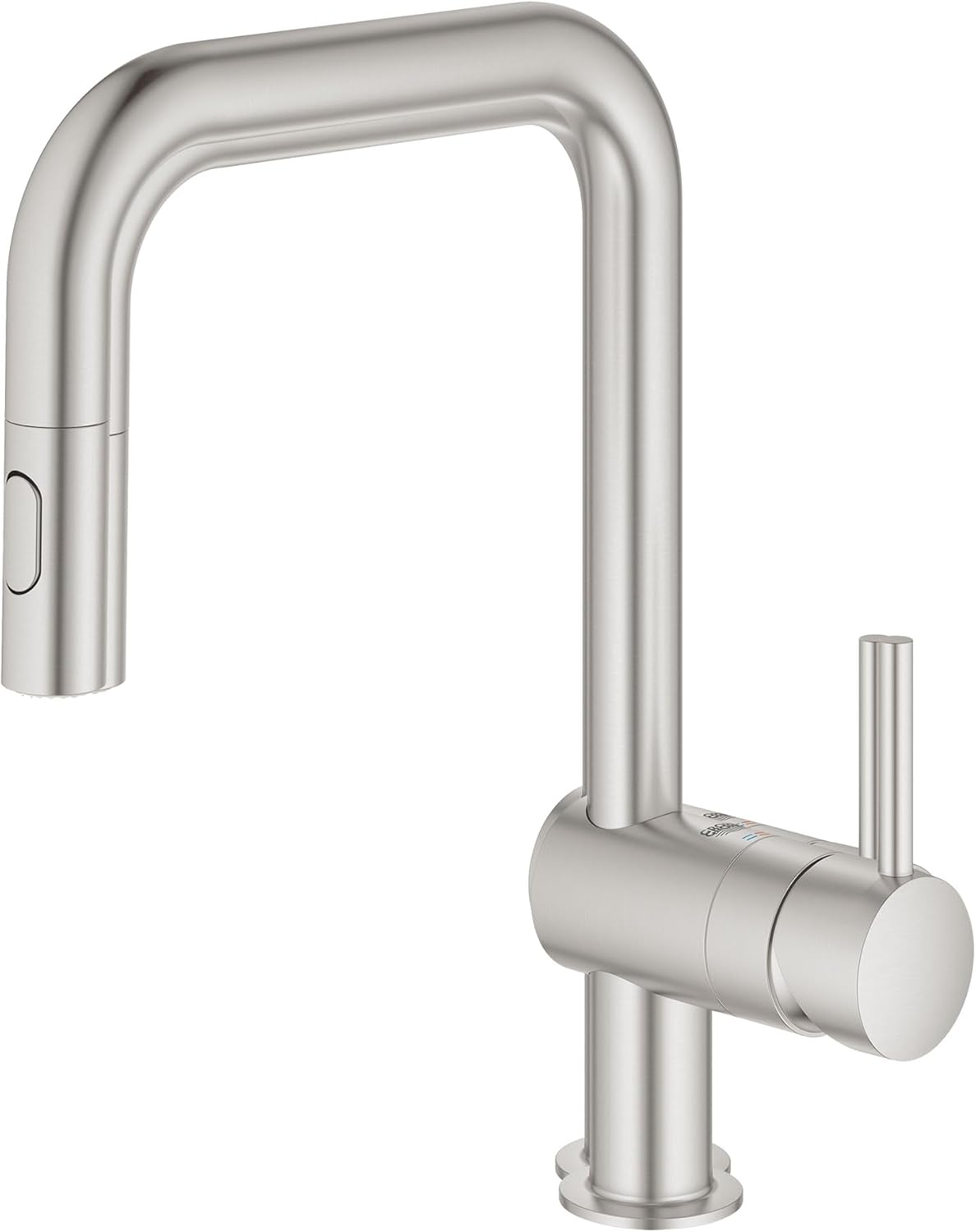 GROHE 32319DC3 Minta Pull-Down U Kitchen Faucet Supersteel (Stainless Steel)