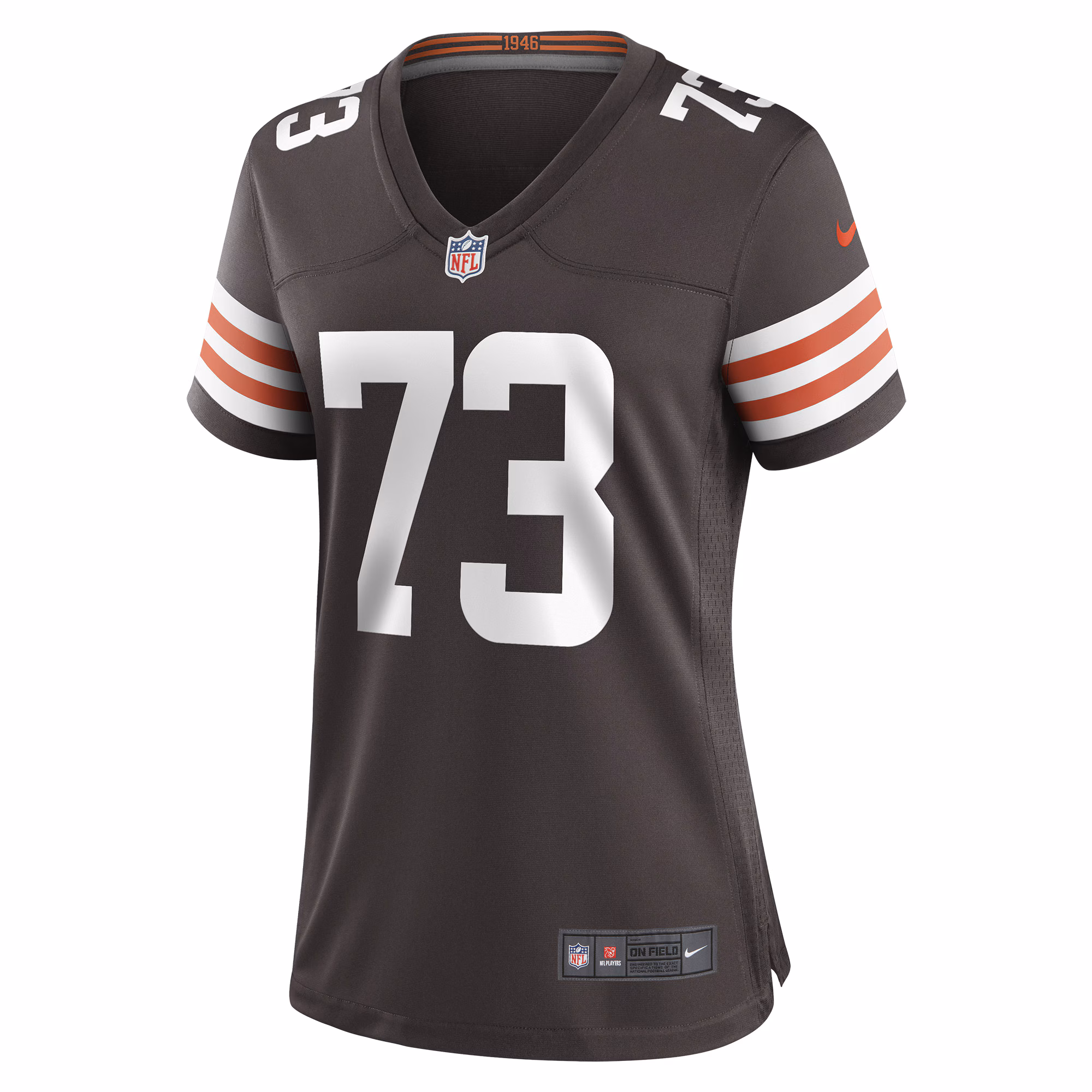 Joe Thomas Cleveland Browns Nike Women's Retired Game Player Jersey - Brown