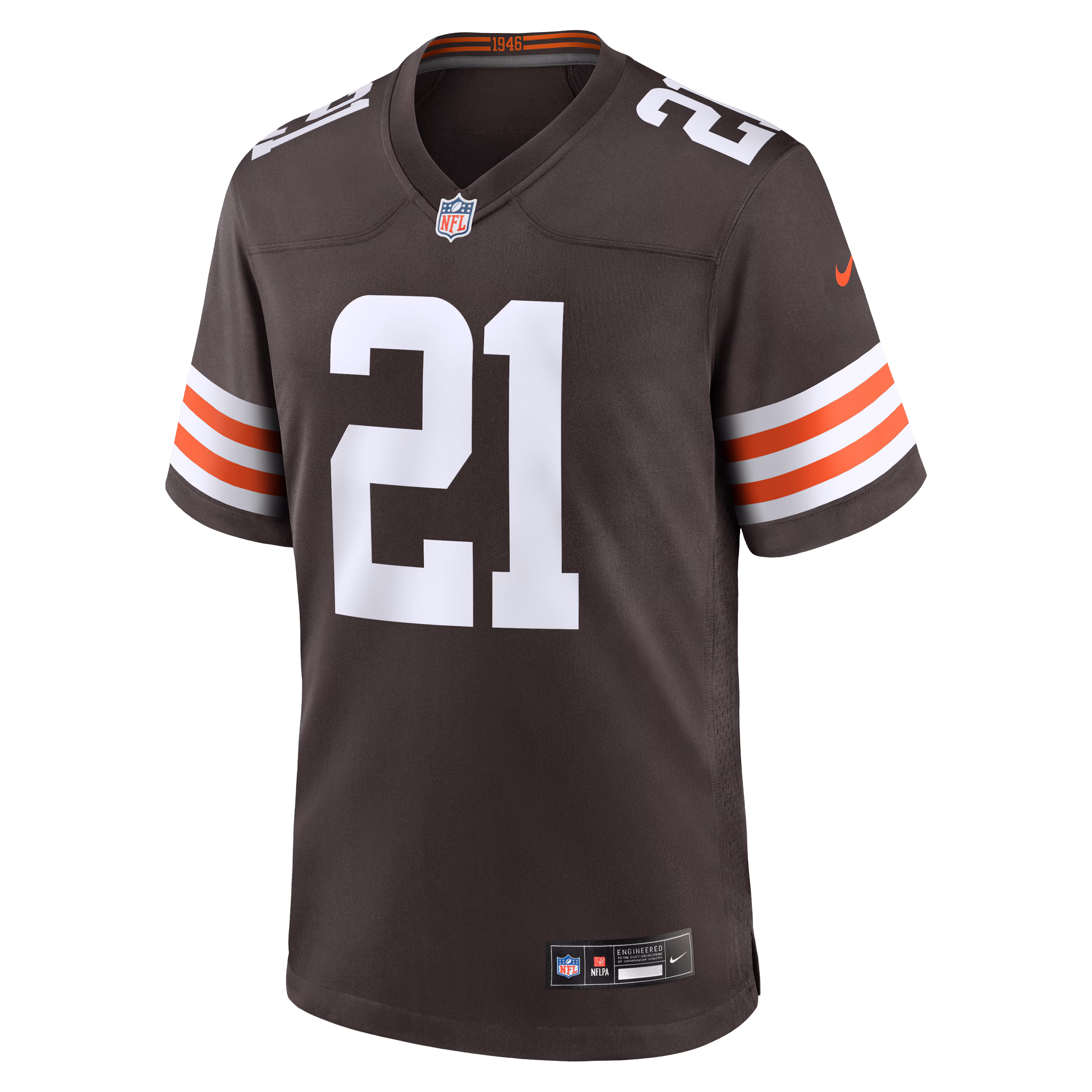 Denzel Ward Cleveland Browns Nike Player Game Jersey - Brown