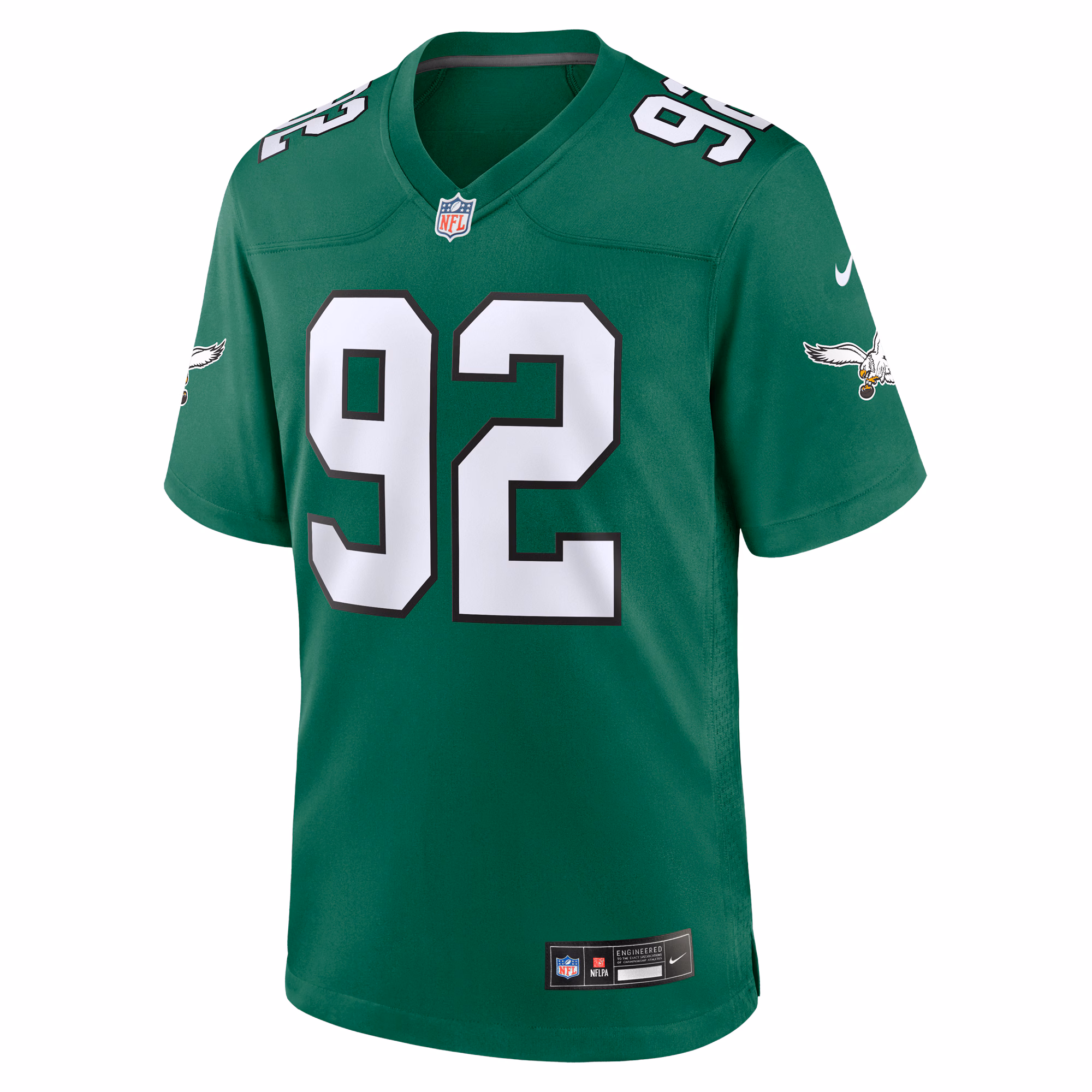 Reggie White Philadelphia Eagles Nike Retired Player Alternate Game Jersey - Kelly Green