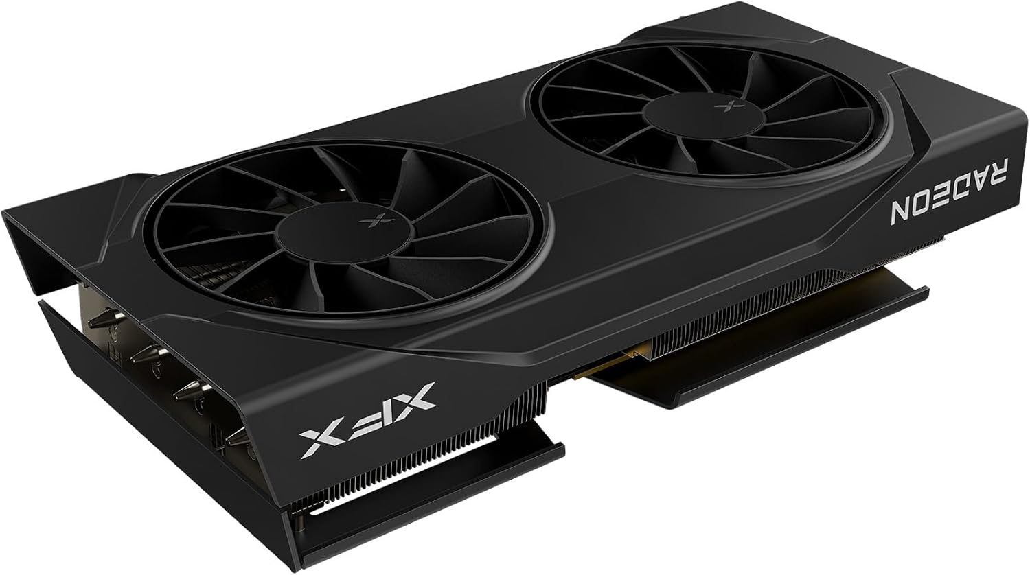 XFX Swift AMD Radeon RX 9060 XT OC Gaming Edition with 16GB GDDR6 HDMI 2xDP, RDNA 4 RX-96TSW16BQ, Graphics Card, Compatible with Desktop PCs