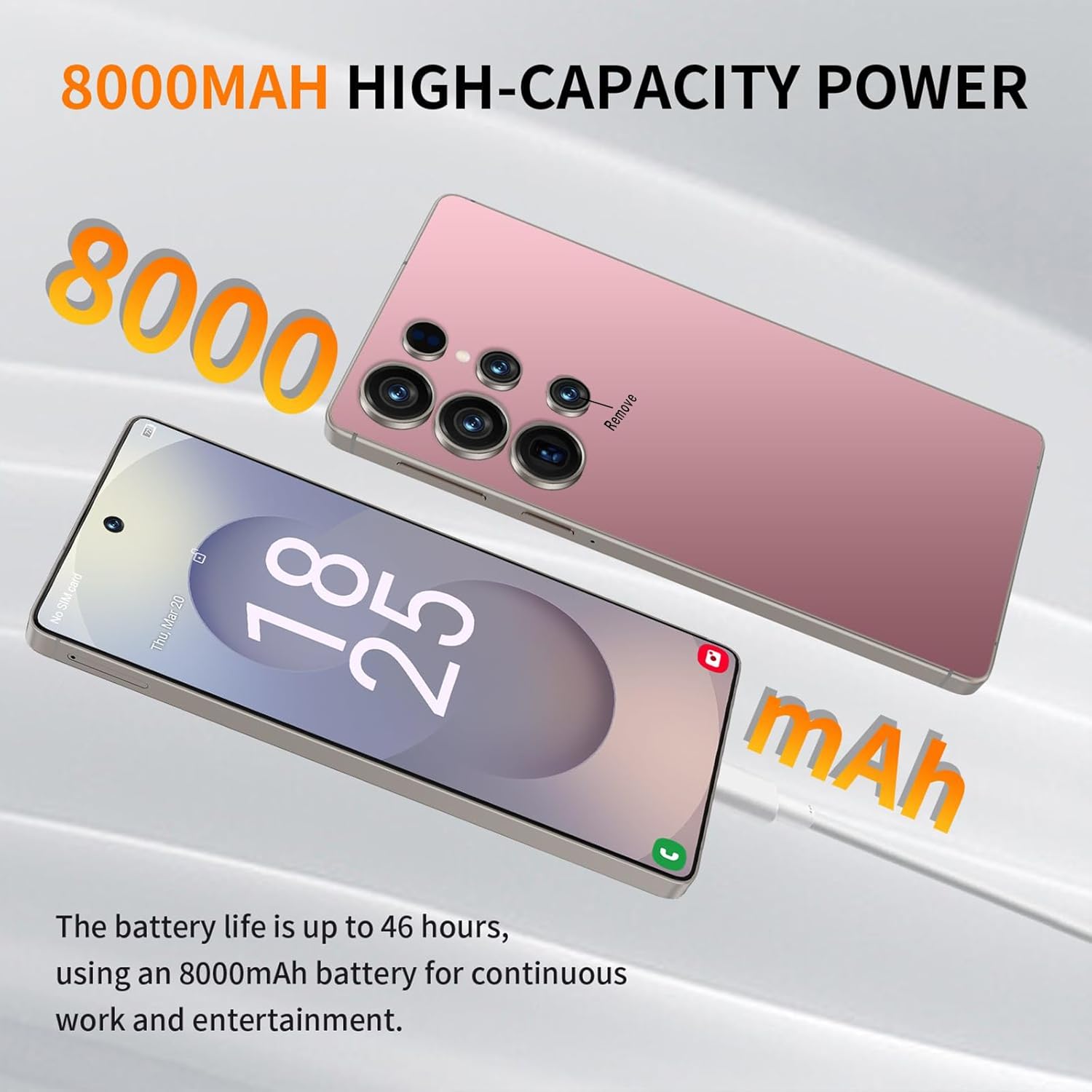 I25U 5G Unlocked Phones,Android 15.0 Smartphone,6.9