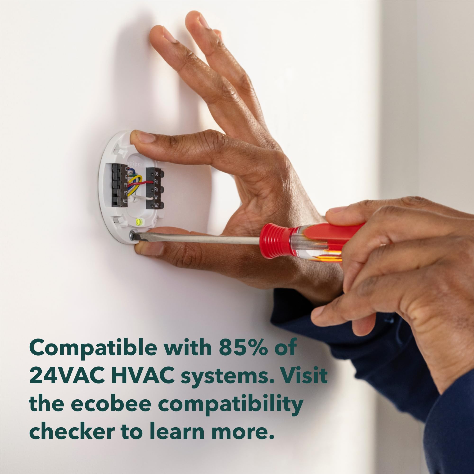 ECOBEE Smart Thermostat Essential - Wi-Fi, Energy Star Certified